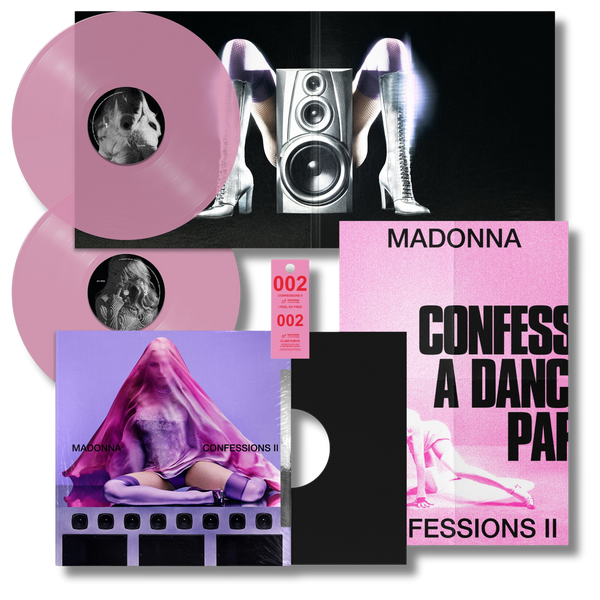Madonna - Confessions II (Extended Version) (Translucent Pink Vinyl 2LP - Gatefold + Poster)