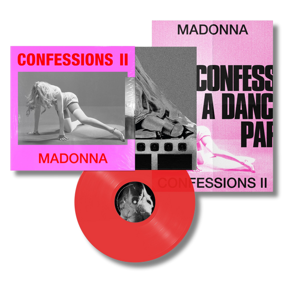 Madonna - Confessions II (Translucent Red Vinyl LP + Poster)