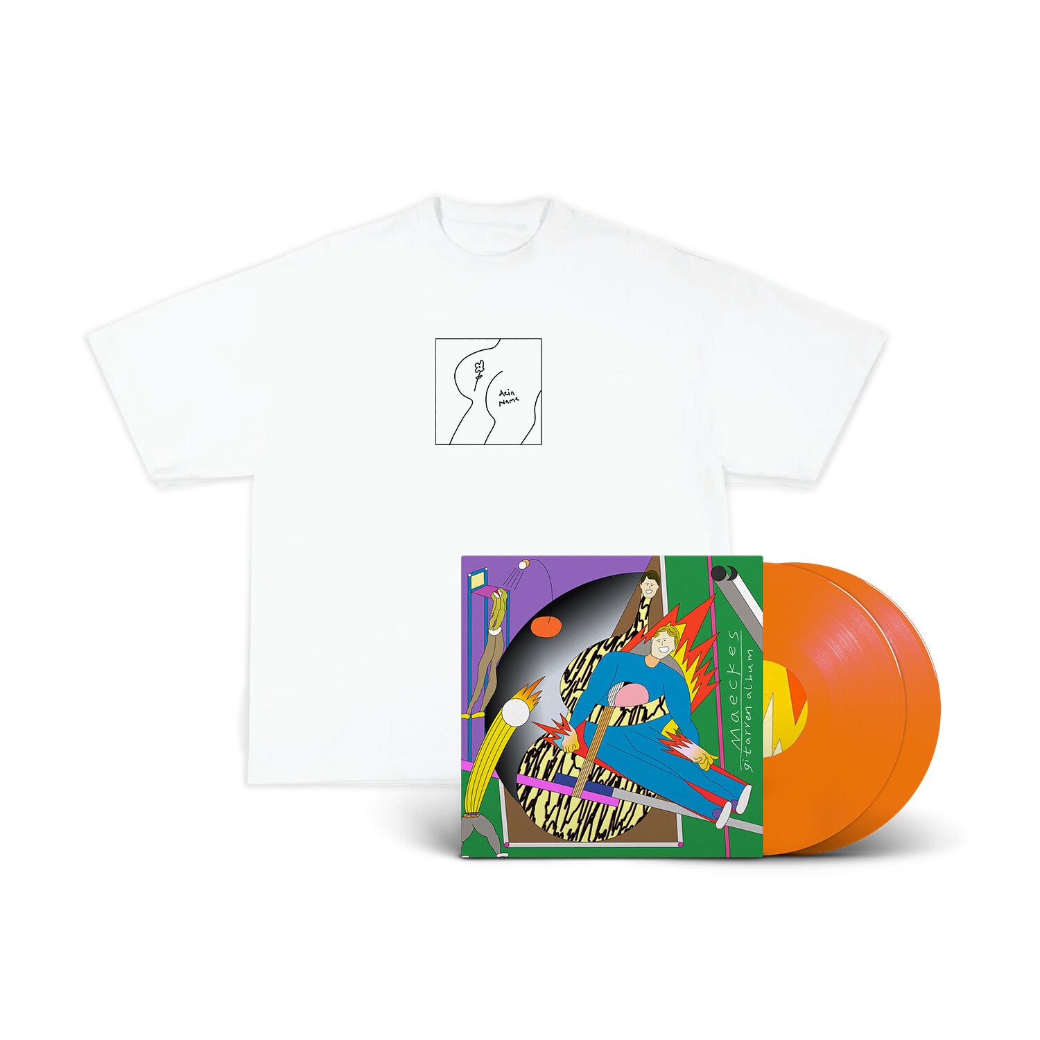 Maeckes Gitarren Album Orange Edition Bundle + T-Shirt 341033
