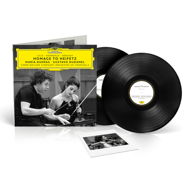 María Dueñas, Gustavo Dudamel, Simón Bolívar Symphony Orchestra of Venezuela - Homage to Heifetz (2LP + Exklusive Digitale Singles)