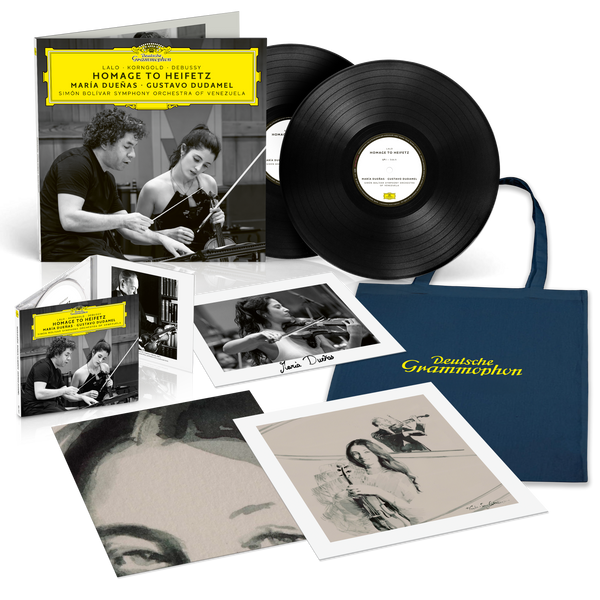 María Dueñas, Gustavo Dudamel, Simón Bolívar Symphony Orchestra of Venezuela - Homage to Heifetz (Limitierte Fan Edition)