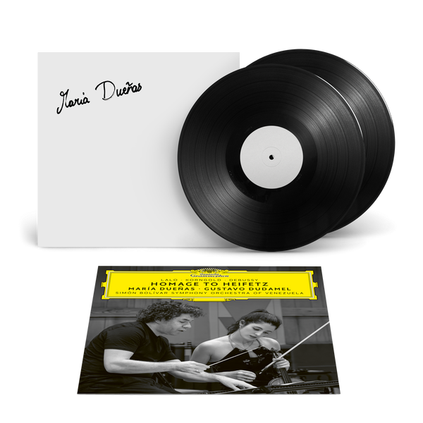 María Dueñas, Gustavo Dudamel, Simón Bolívar Symphony Orchestra of Venezuela - Homage to Heifetz (Signiertes White Label + Covercard + Exklusive Digitale Singles)