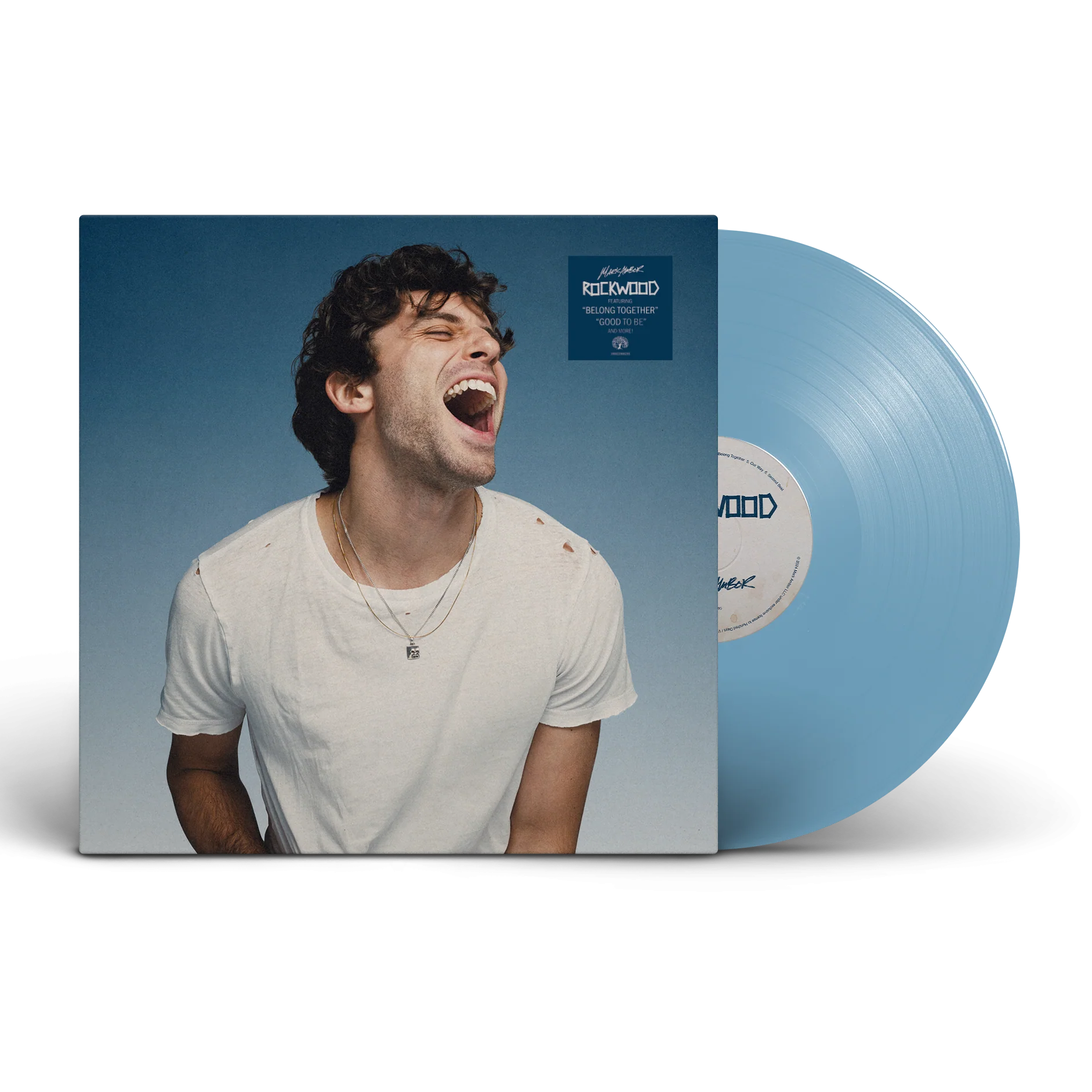 Mark Ambor Rockwood Limited Opaque Baby Blue Vinyl LP 427934