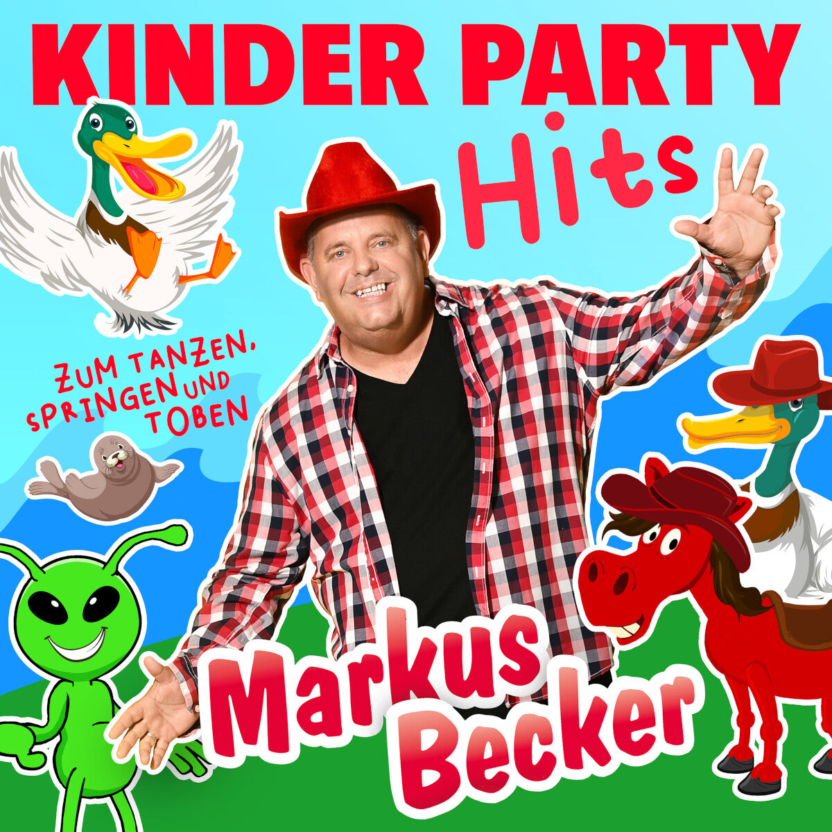 Markus Becker Kinder Party Hits zum Tanzen, Springen und Toben CD 285371