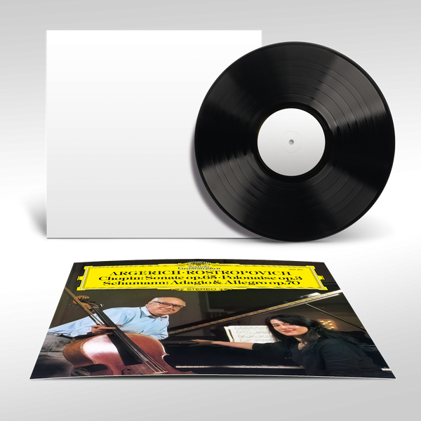 Martha Argerich, Mstislav Rostropowitsch - Chopin: Sonate Op. 65, Polonaise Op. 3 / Schumann: Adagio & Allegro Op. 70 (Original Source Vinyl)