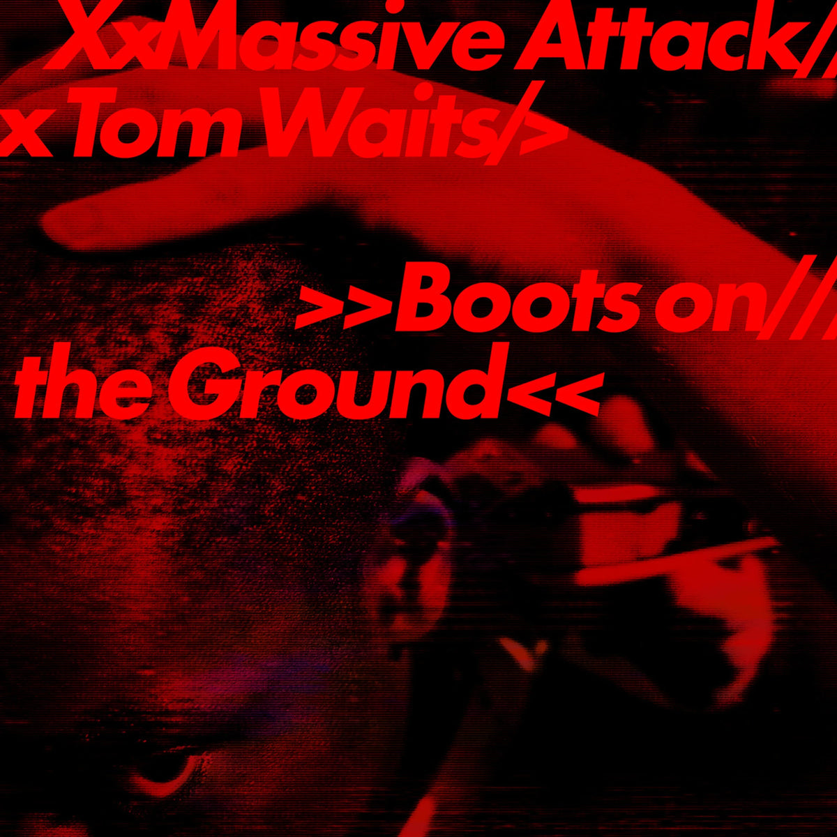 Massive Attack & Tom Waits Boots on the Ground Colour „EcoSonic“ Vinyl 12" Maxi Single - 180g 443141