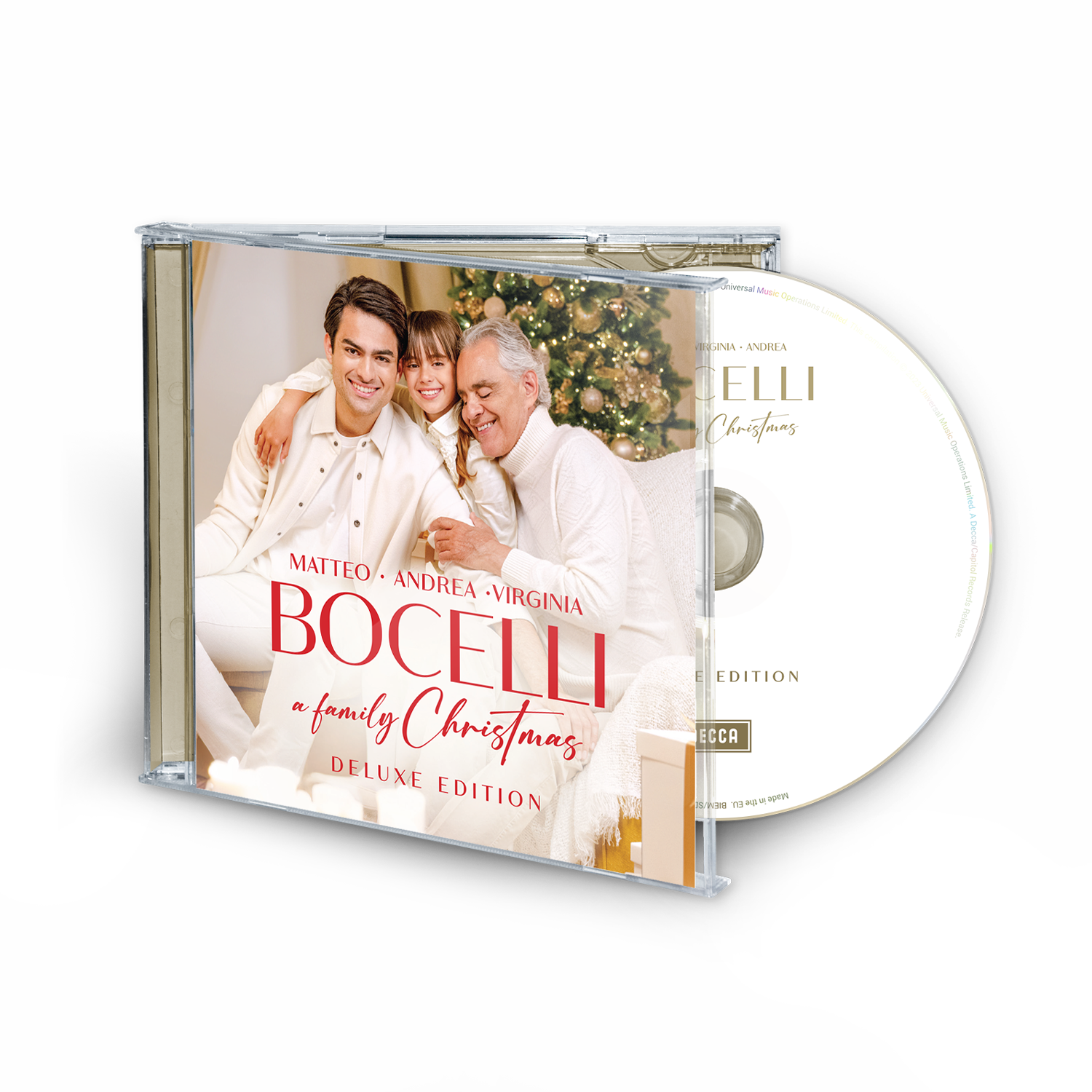 Matteo Bocelli, Andrea Bocelli, Virginia Bocelli A Family Christmas CD - Deluxe Edition 333665