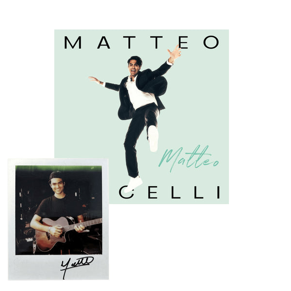 Matteo Bocelli - Matteo - CD + Signed Art Card (CD + signed Polaroid)