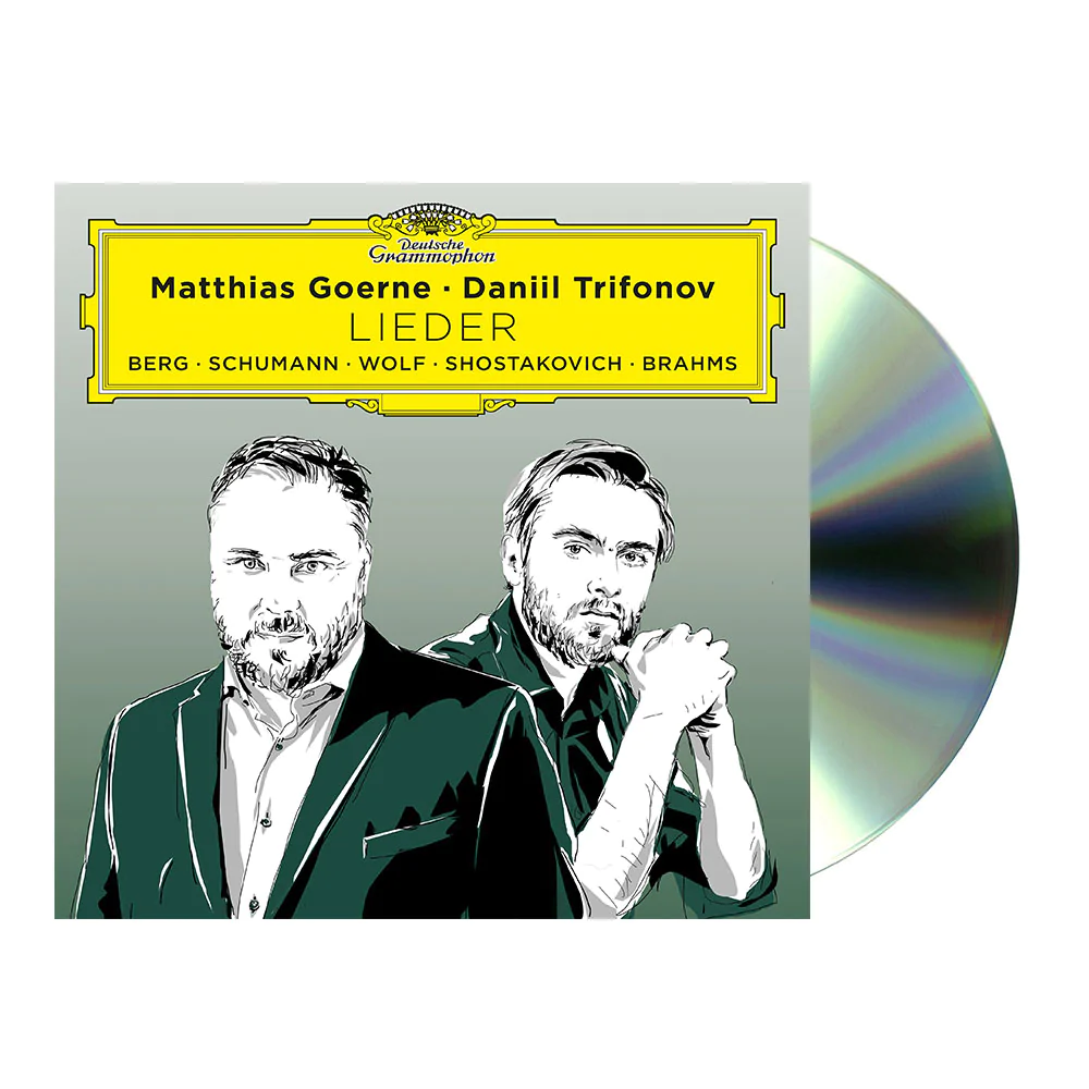 Matthias Goerne, Daniil Trifonov Lieder (Berg, Schumann, Wolf, Shostakovich, Brahms) CD 140457