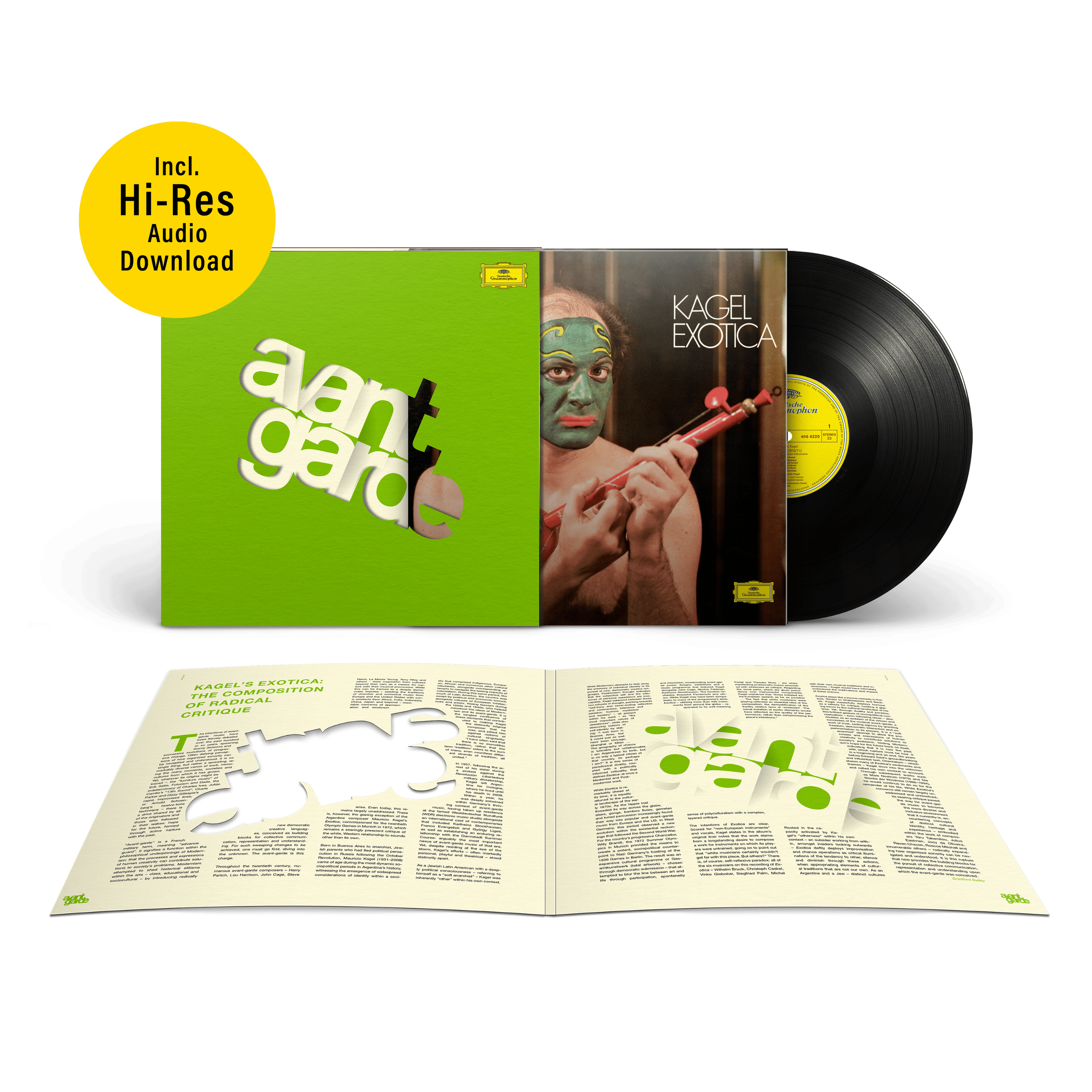 Mauricio Kagel & Non European Instrumentalists Mauricio Kagel: Exotica Avantgarde Vinyl Series #5 (1LP) + Hi-Res Audio Download 450942