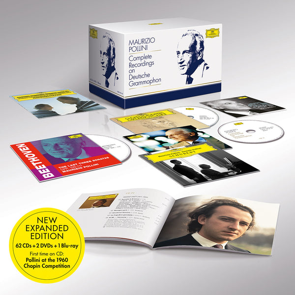 Maurizio Pollini - Maurizio Pollini: Complete Recordings on Deutsche Grammophon (CD Box)