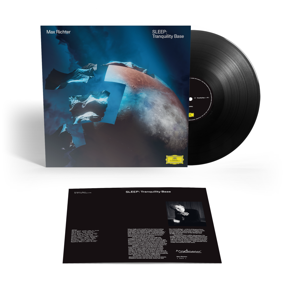 Max Richter SLEEP: Tranquility Base Standard Black Vinyl  318166