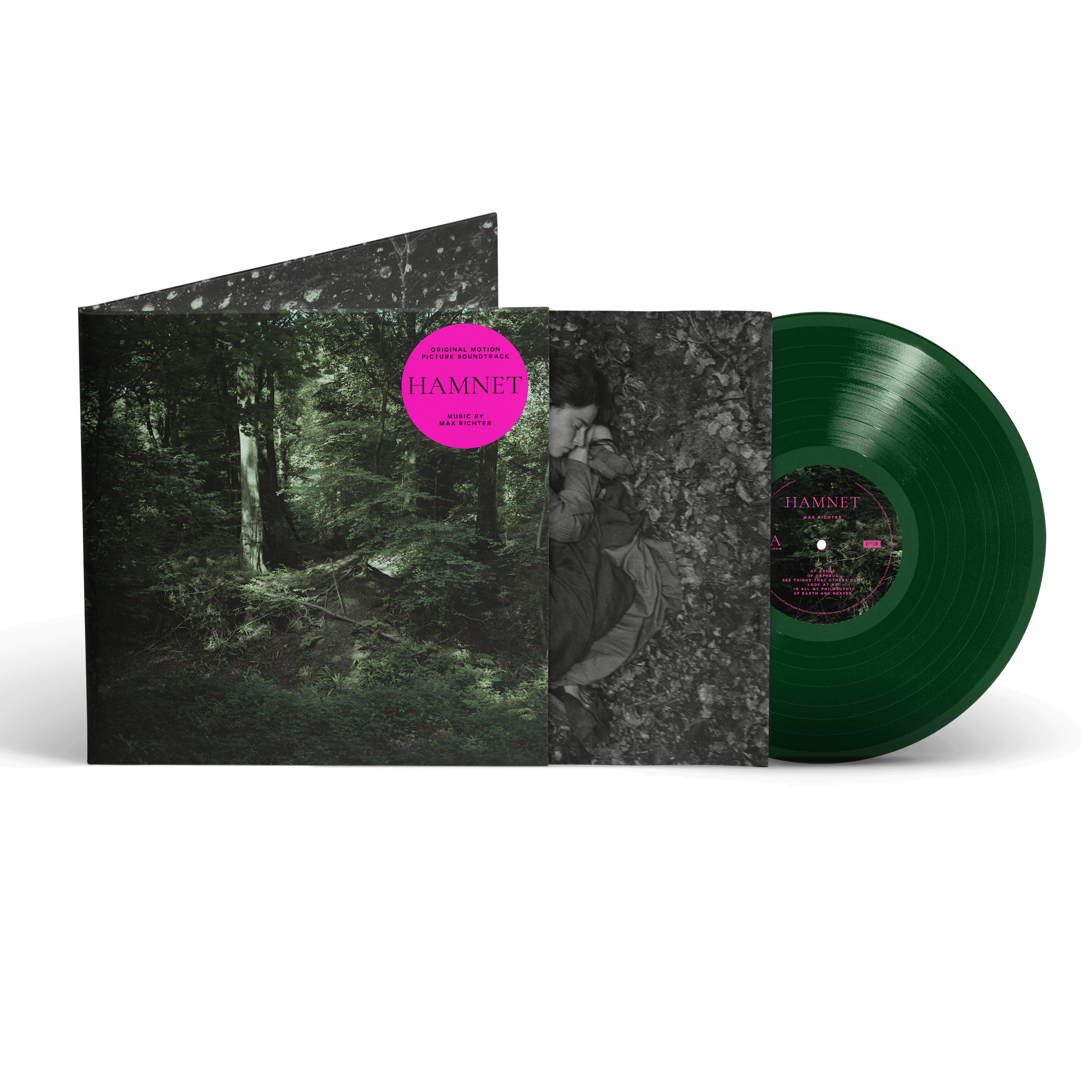Max Richter Hamnet Exklusive 2LP Forest Green + alternatives Cover 423316