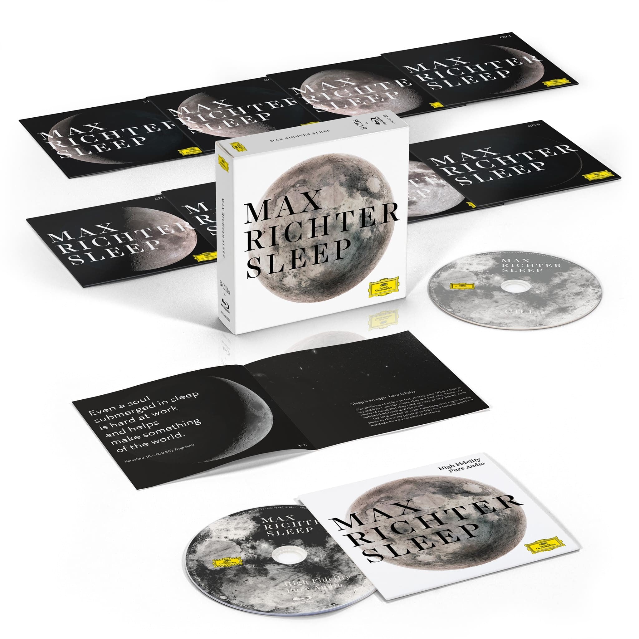 Max Richter SLEEP 8CD + BluRay Audio 412679