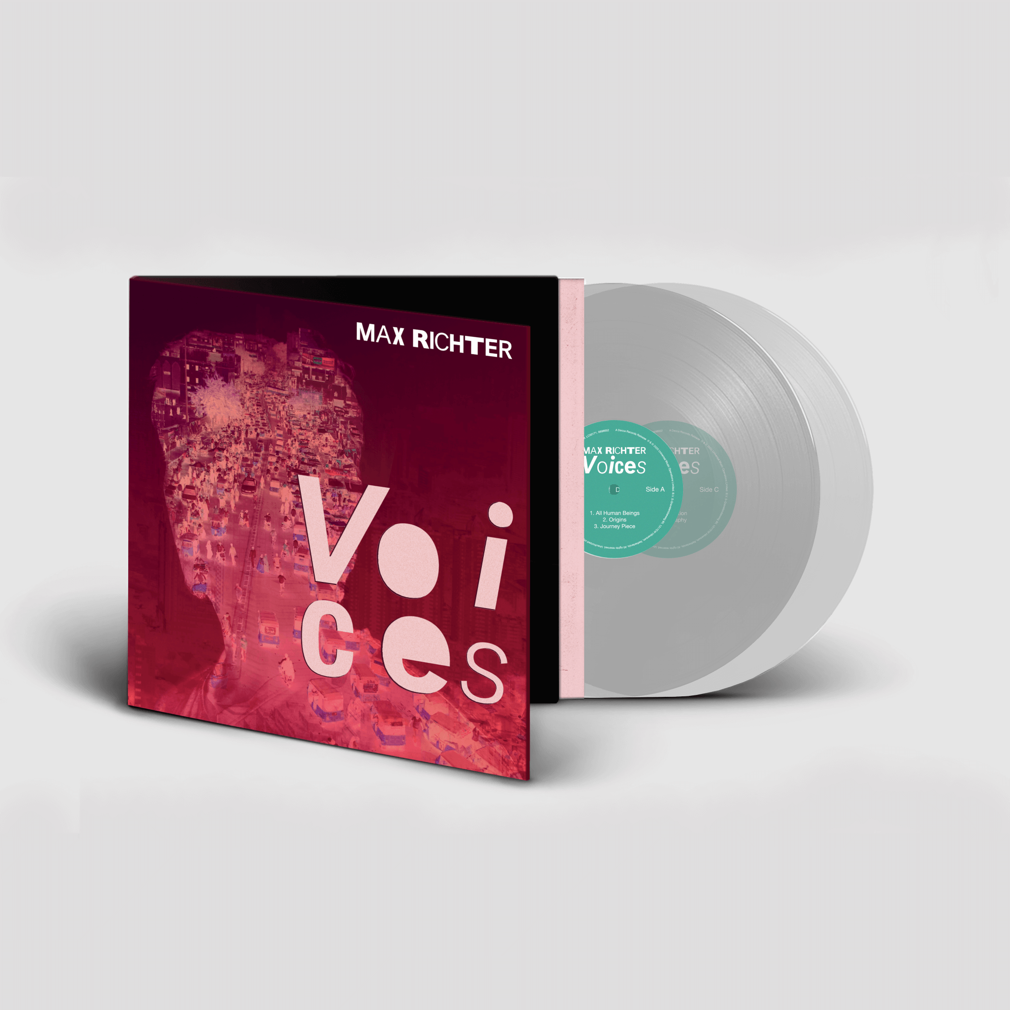 Max Richter Voices (Ltd. Clear LP) 2LP 15381