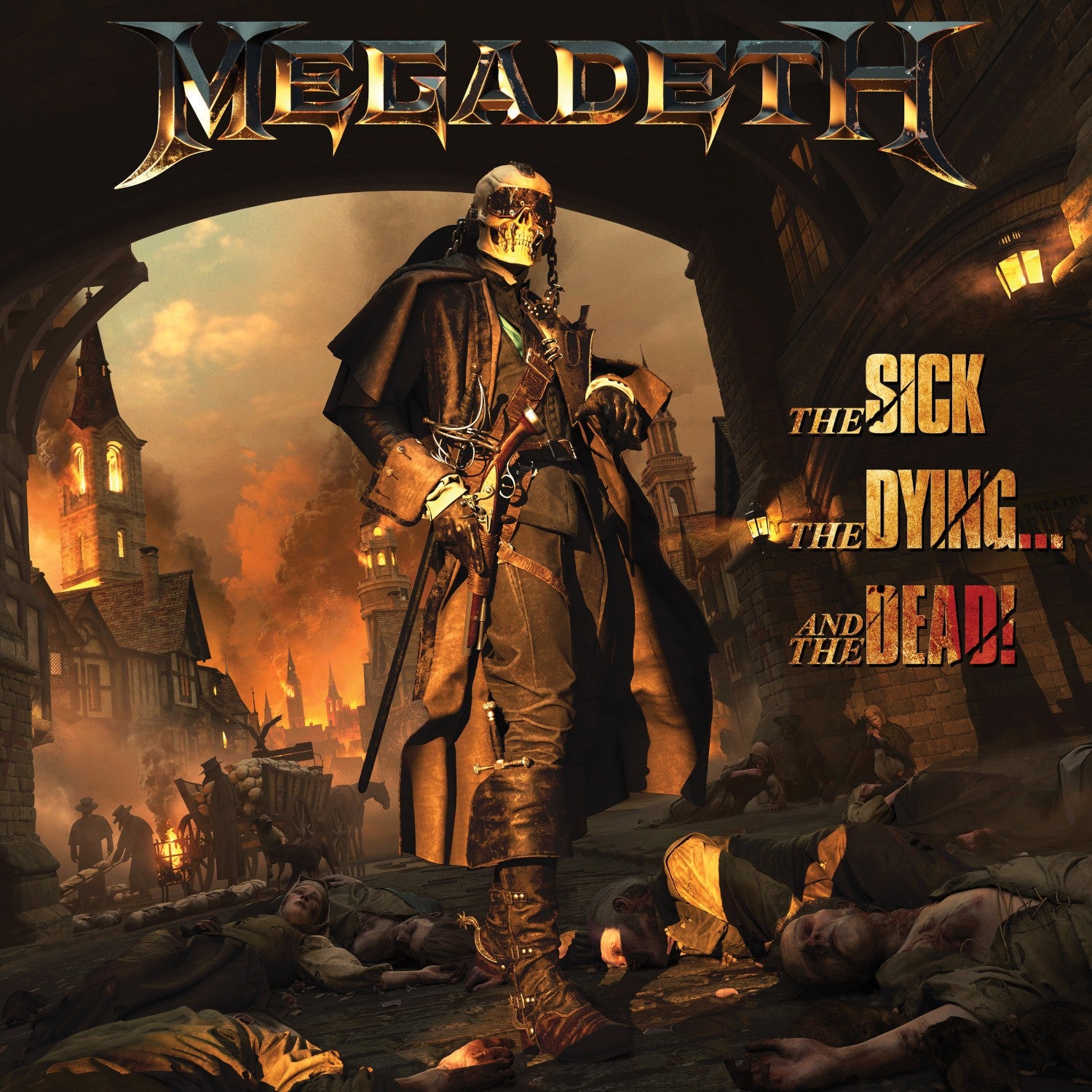 Megadeth The Sick, The Dying...and the Dead! Limited Blue Opaque & Green Translucent Vinyl 2LP 421786