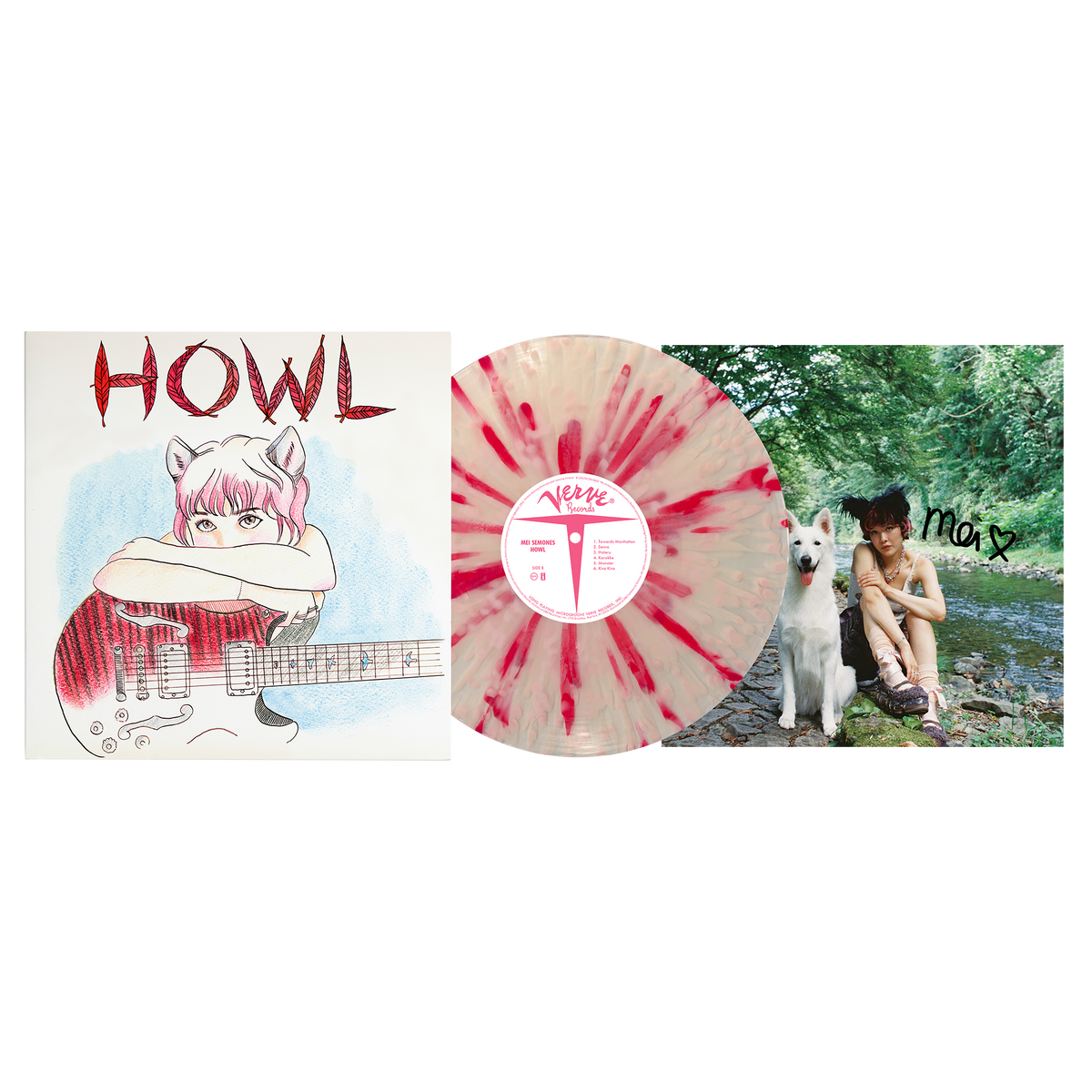 Mei Semones Howl Splatter-LP + Sign. Art Card 461653