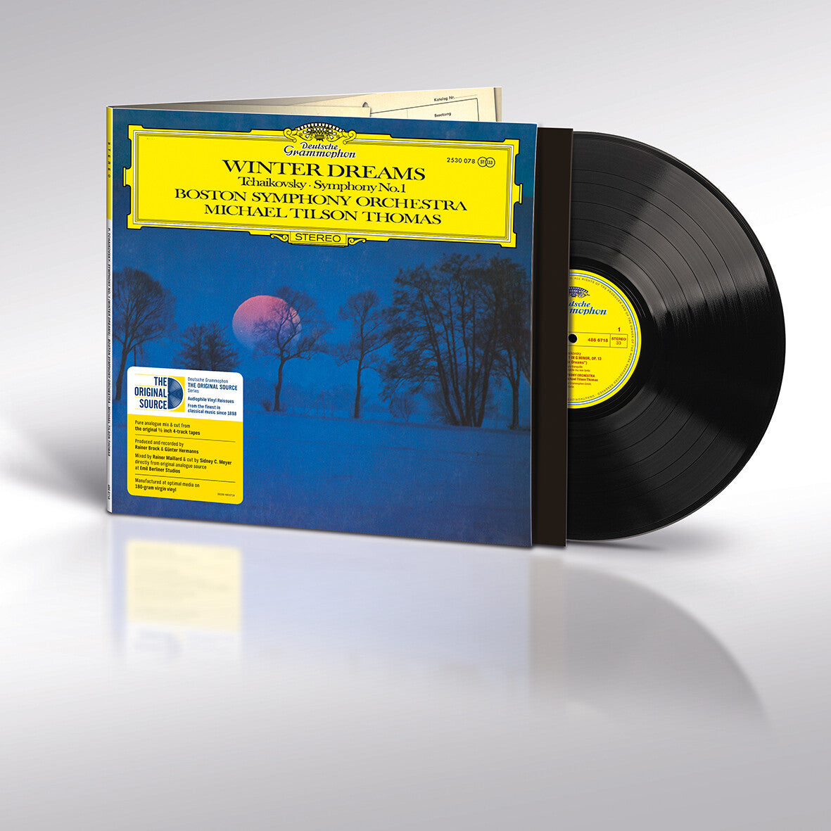 Michael Tilson Thomas, Boston Symphony Orchestra Tchaikovsky: Symphony No.1 "Winter Dreams" Original Source Vinyl 385678