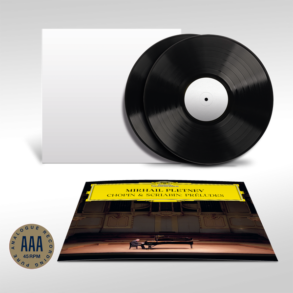 Mikhail Pletnev - Chopin & Scriabin: Préludes (2LP White Label with Covercard (Pure Analogue Recording))