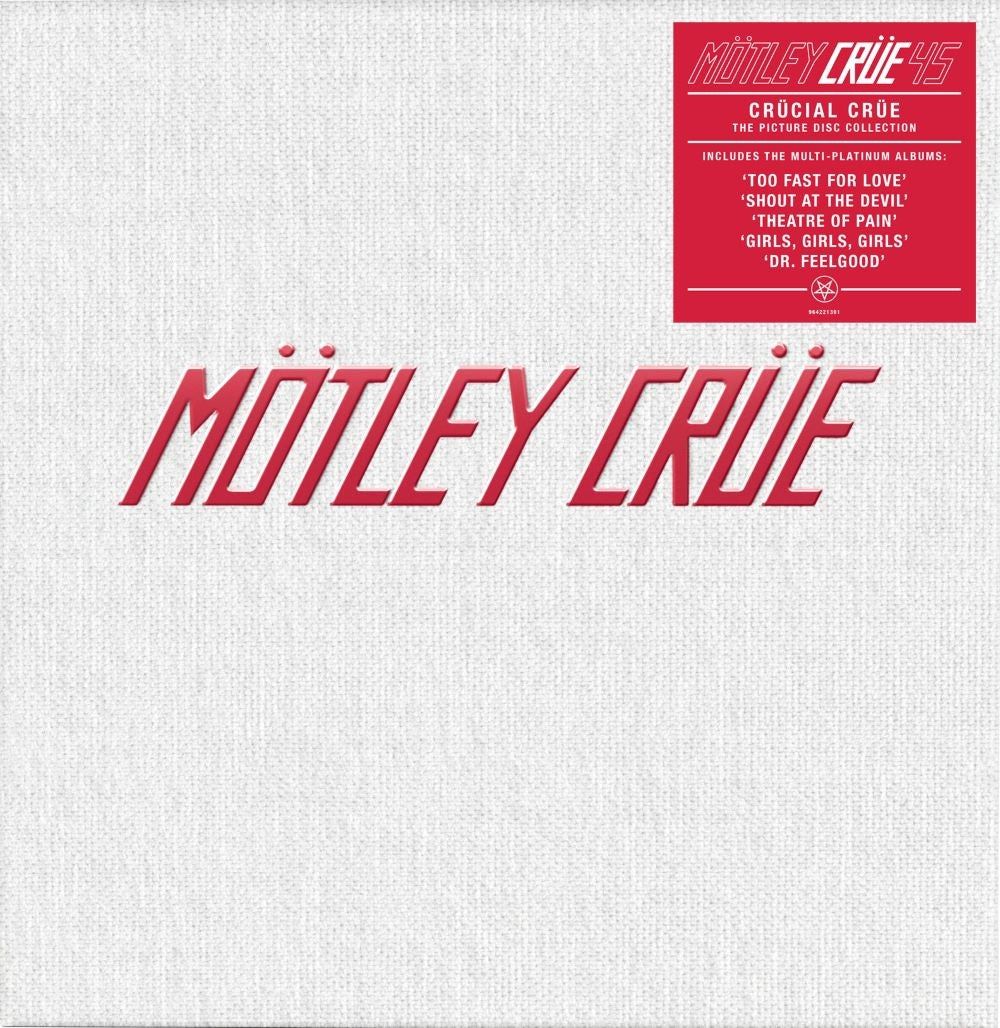 Mötley Crüe Crücial Crüe (45th Anniversary)  5LP Picture Disc Box Set 445577