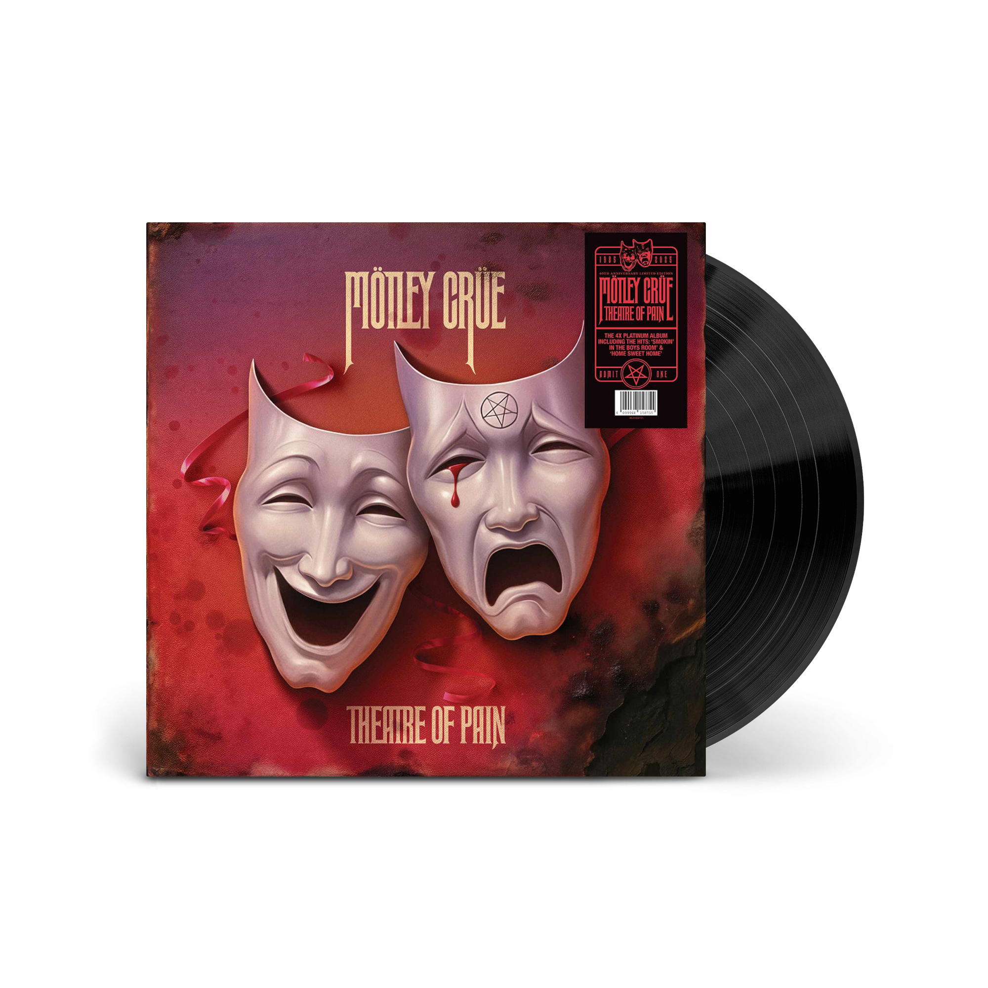 Mötley Crüe Theatre Of Pain  40th Anniversary LP  425376