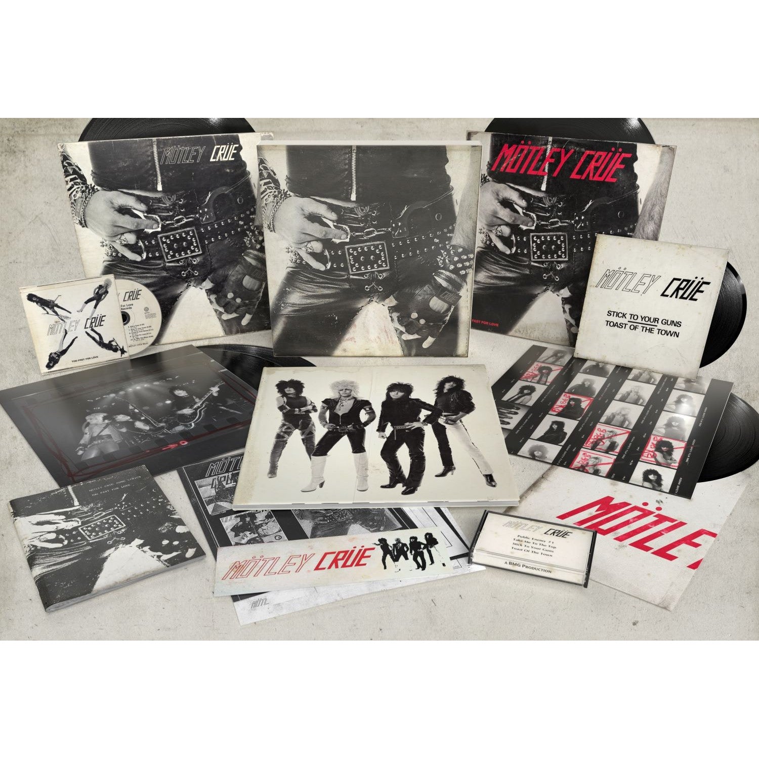 Mötley Crüe Too Fast For Love (45th Anniversary Collection) Ltd. Deluxe Box 458917