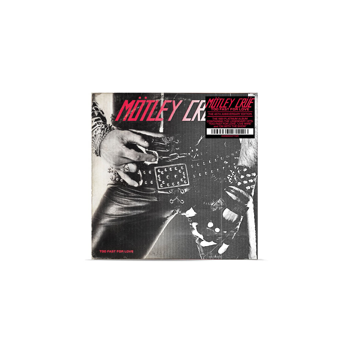 Mötley Crüe Too Fast For Love (45th Anniversary Collection) Ltd. Lenticular Cover CD 458891