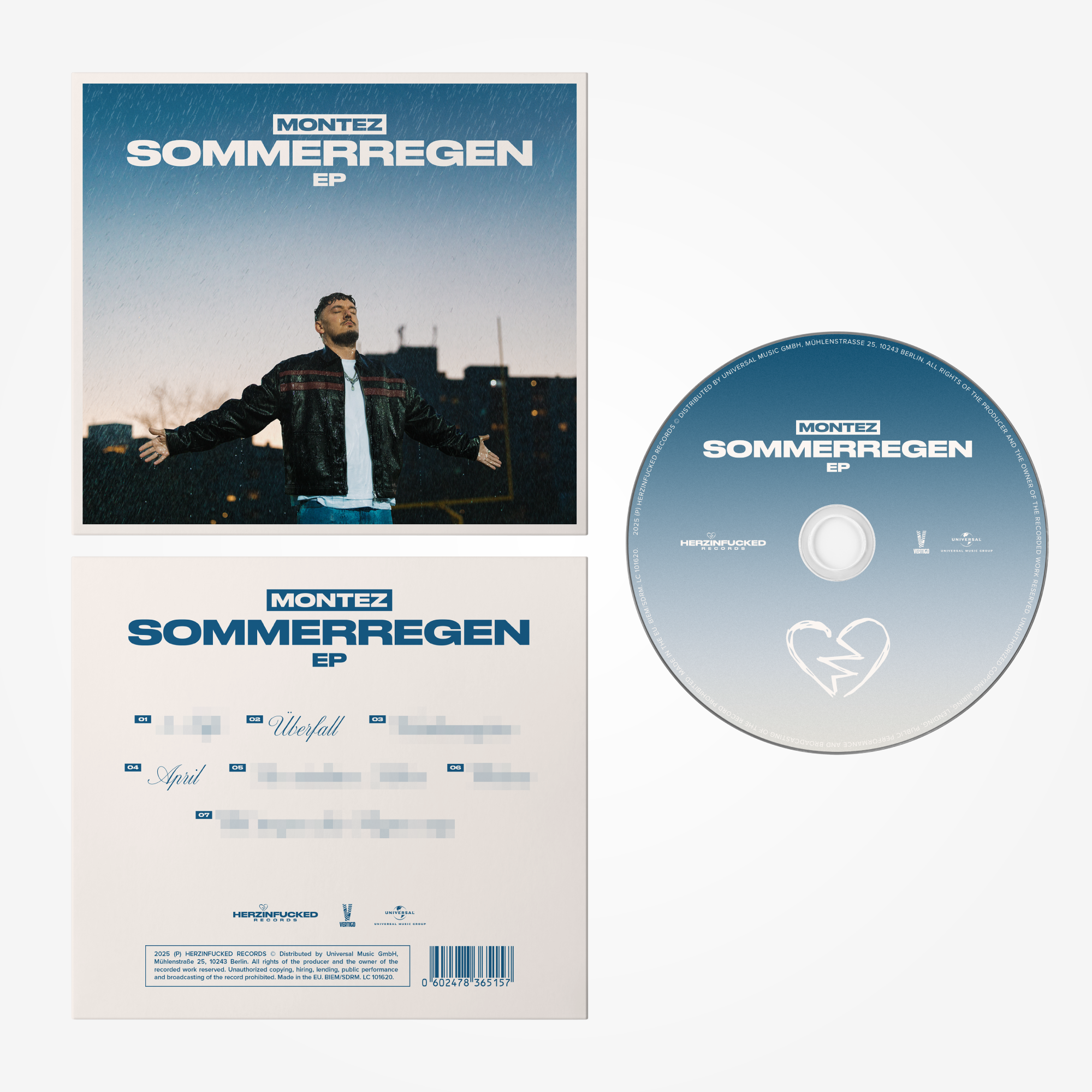 Montez SOMMERREGEN EP CD + Festival-Kit 409633