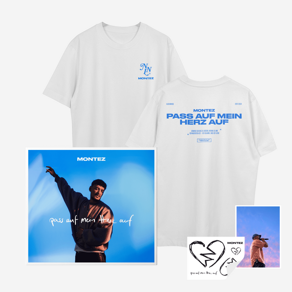 Montez - pass auf mein herz auf (CD + MONTEZ x NEVER NOT LOVING T-Shirt)