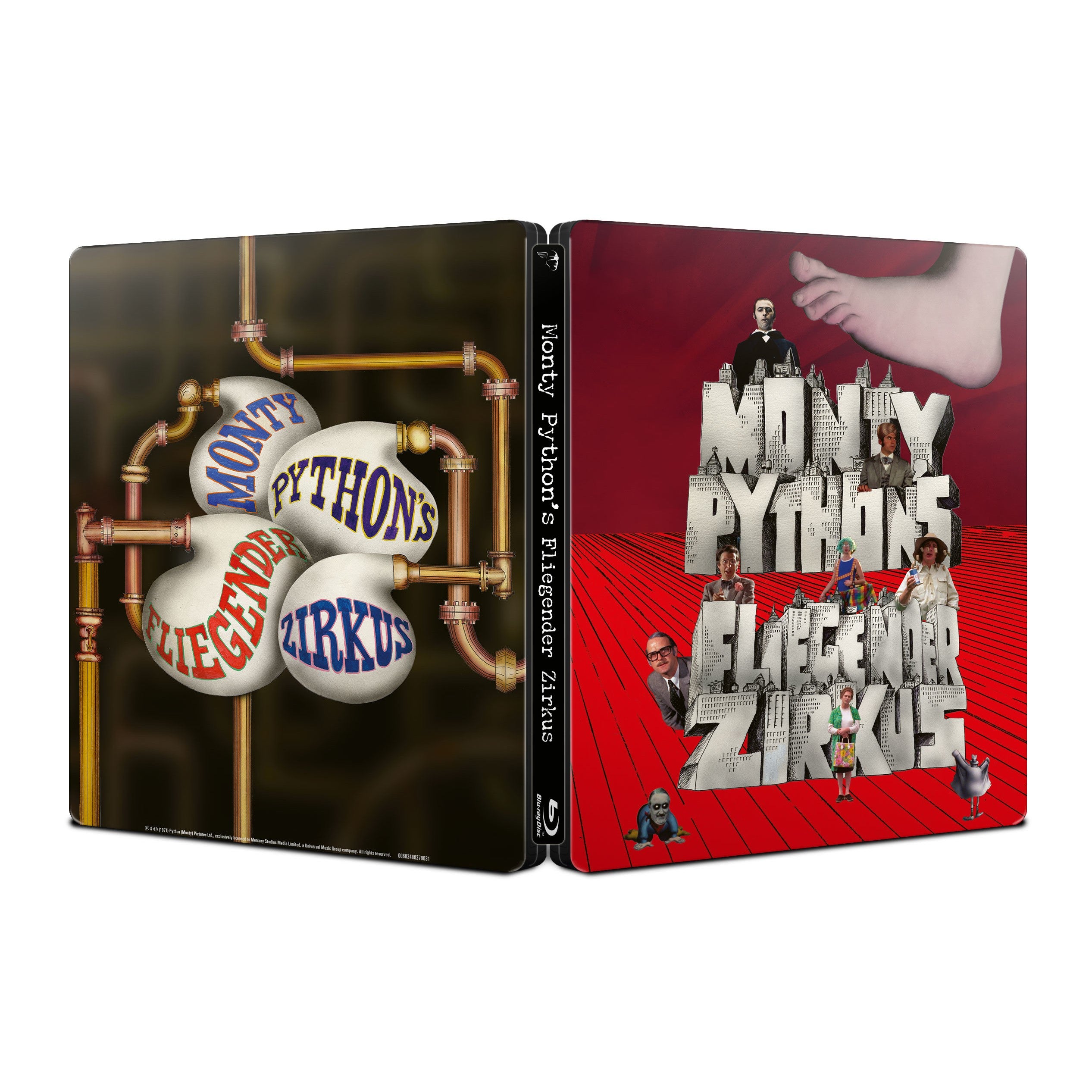 Monty Python MONTY PYTHON’S FLIEGENDER ZIRKUS DELUXE BLU-RAY STEELBOOK EDITION 445155