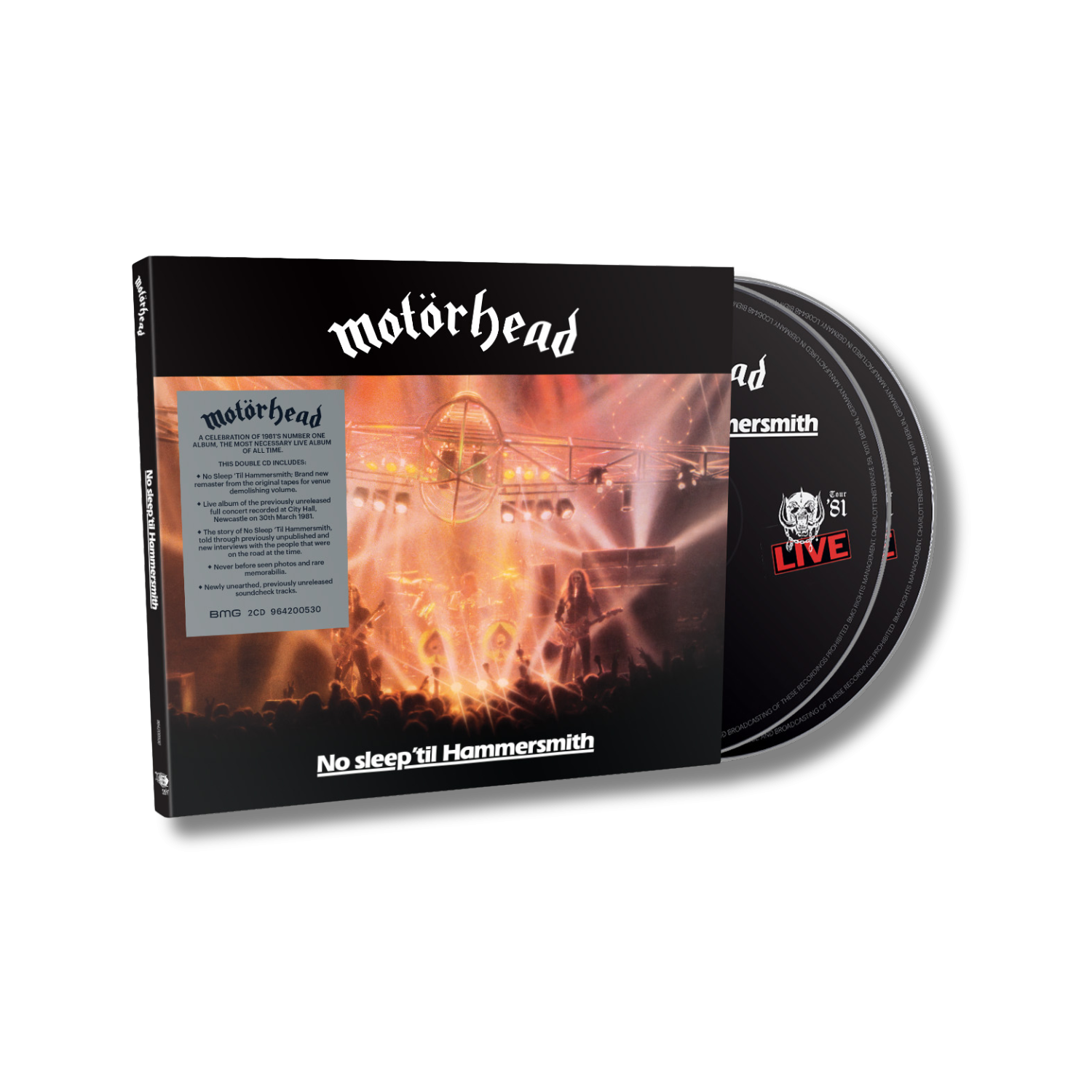 Motörhead No Sleep 'Til Hammersmith 2CD 447830