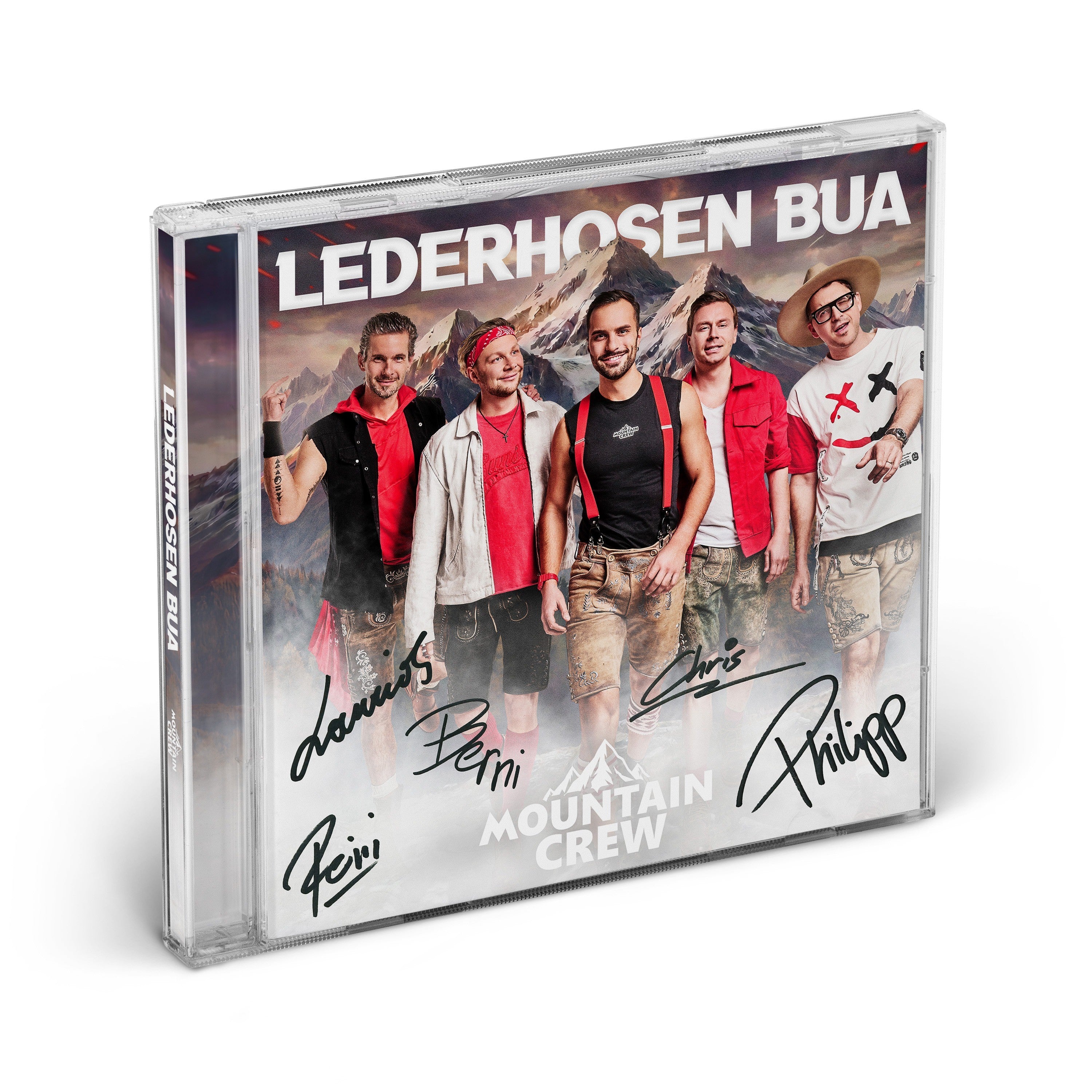 Mountain Crew Lederhosen Bua Signierte CD 450614