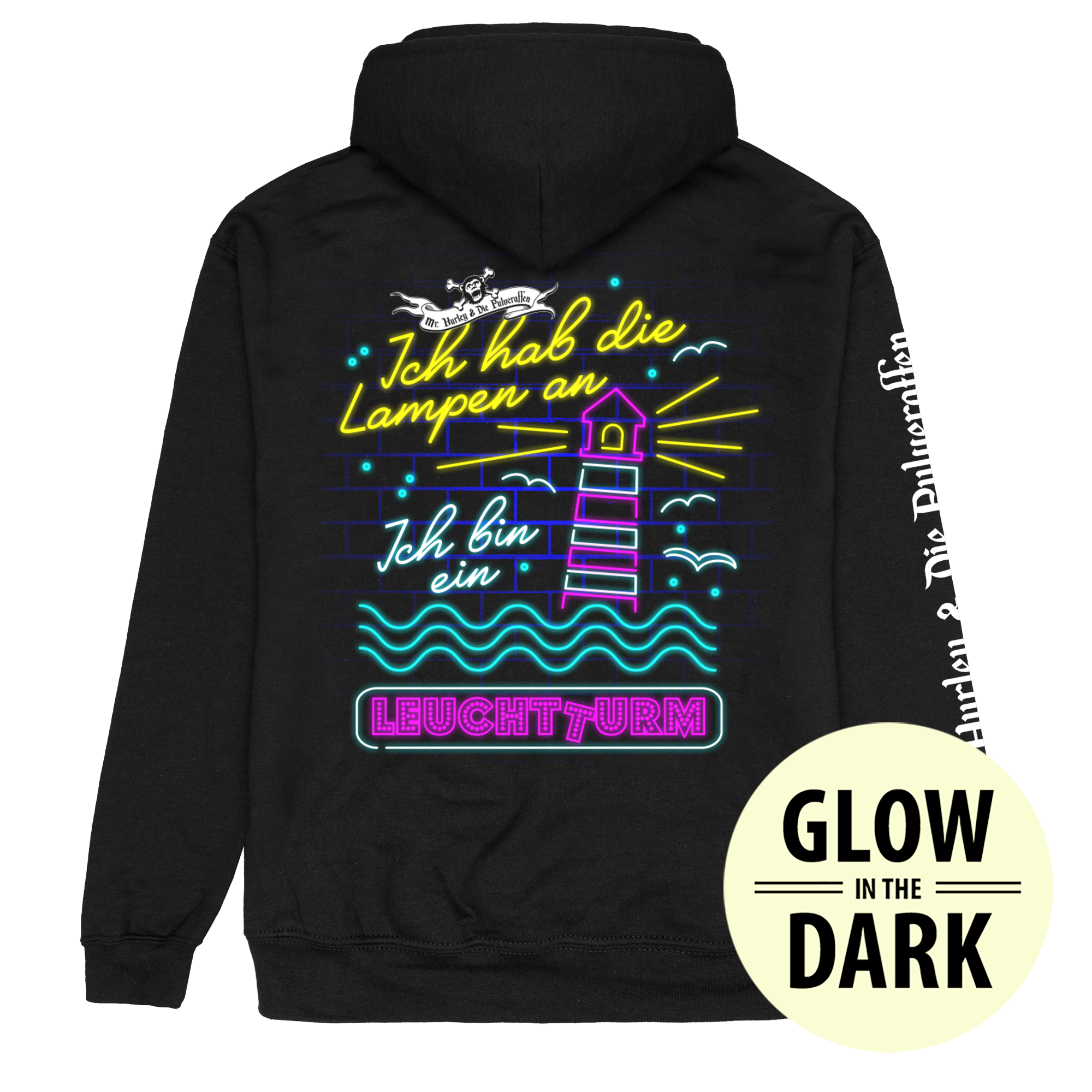 Mr. Hurley & Die Pulveraffen Ich hab die Lampen an Kapuzenjacke 366956