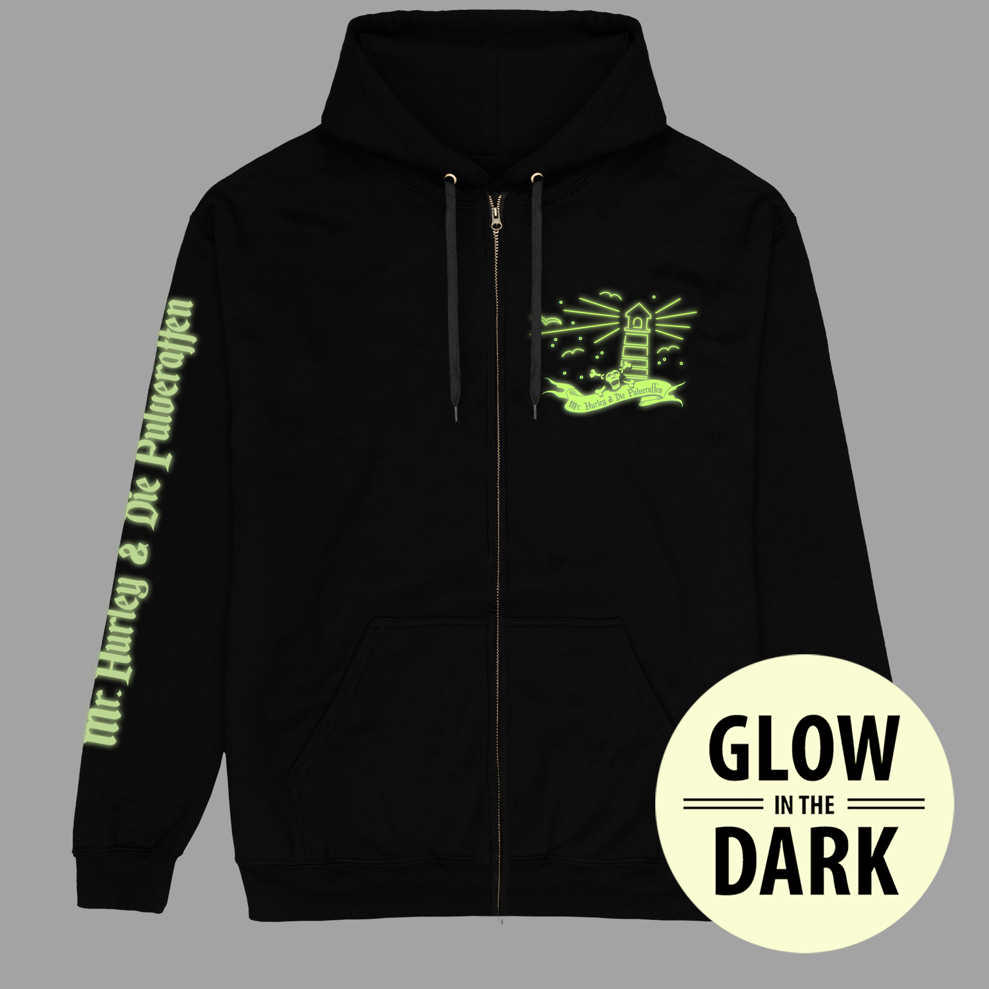 Mr. Hurley & Die Pulveraffen Ich hab die Lampen an Kapuzenjacke 366965