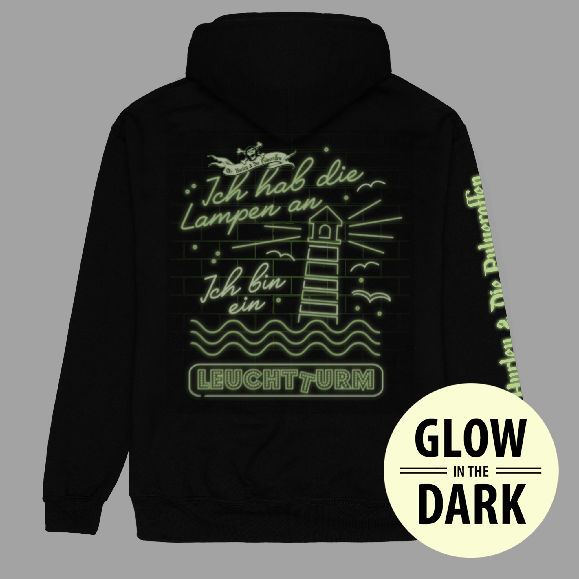 Mr. Hurley & Die Pulveraffen Ich hab die Lampen an Kapuzenjacke 366962