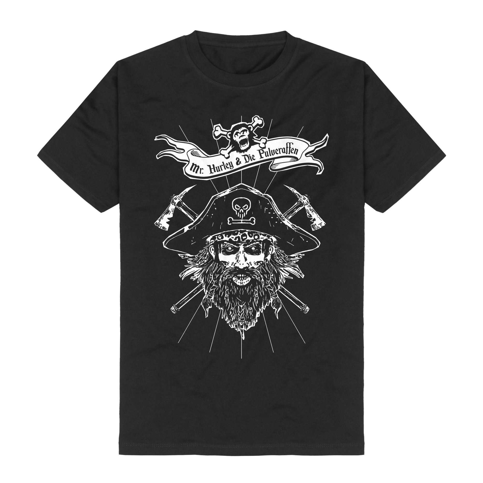 Mr. Hurley & Die Pulveraffen S.O.S. Glow Cover T-Shirt 418310