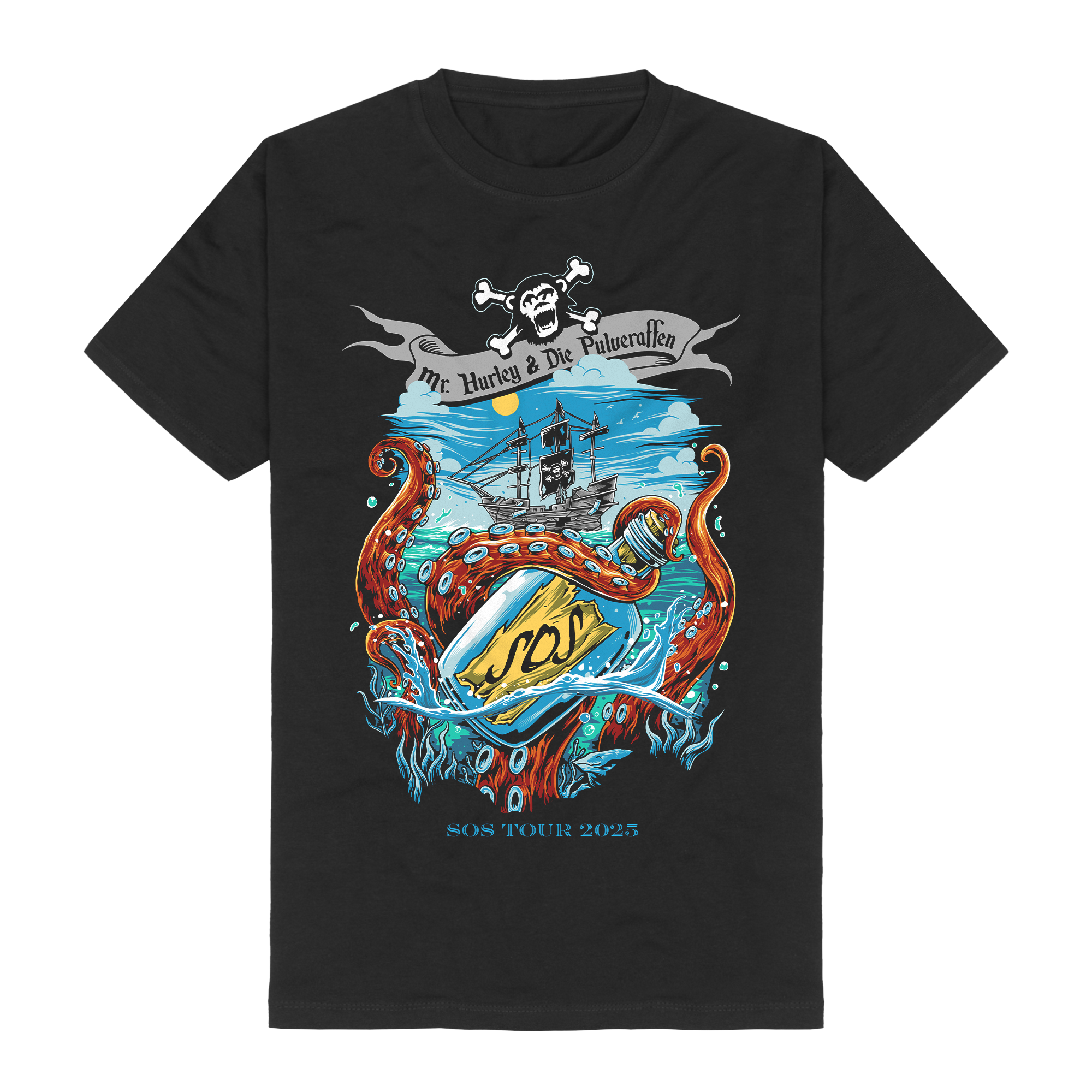 Mr. Hurley & Die Pulveraffen S.O.S Tour 2025  T-Shirt 418502
