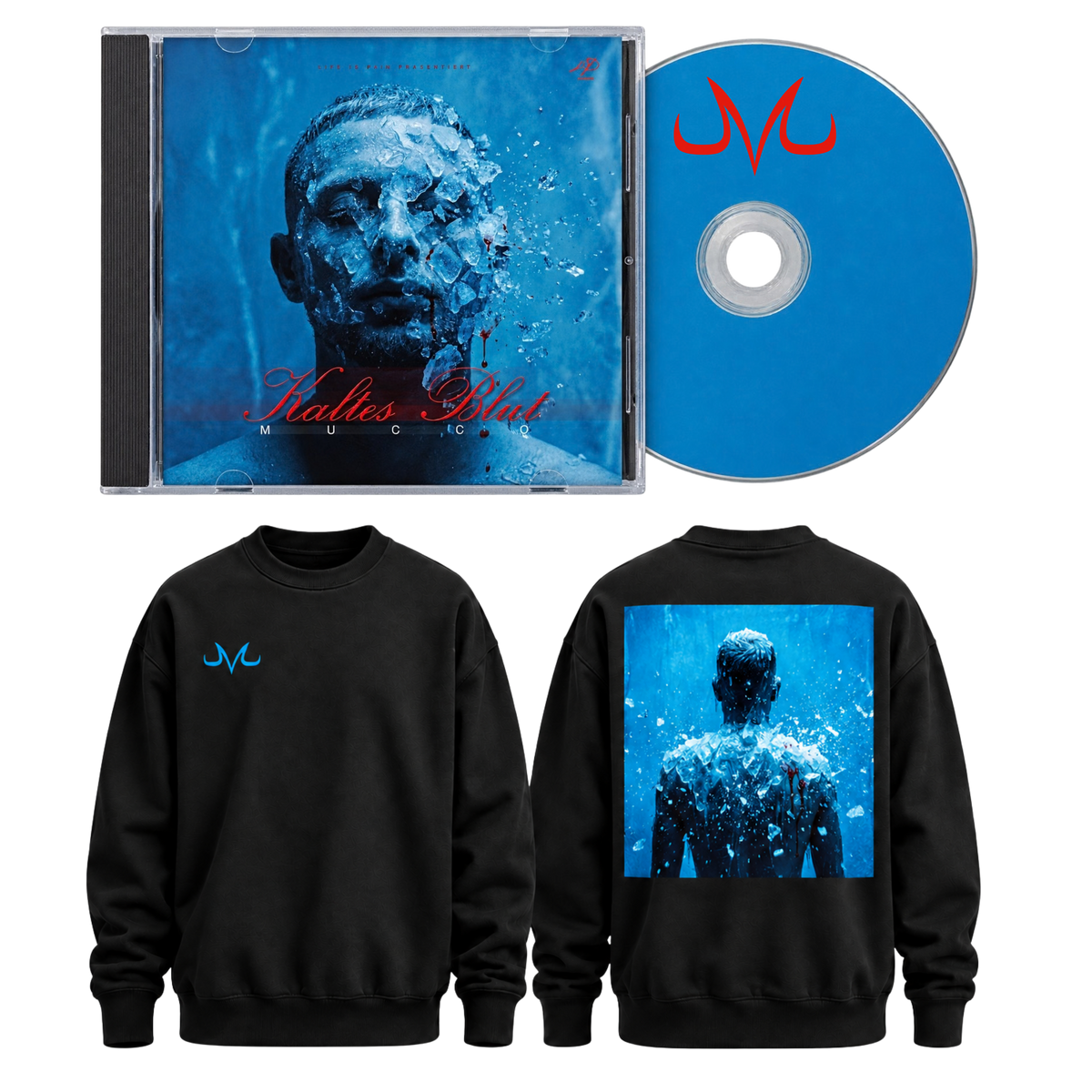 Mucco Kaltes Blut Jewelcase CD + Crewneck 463813