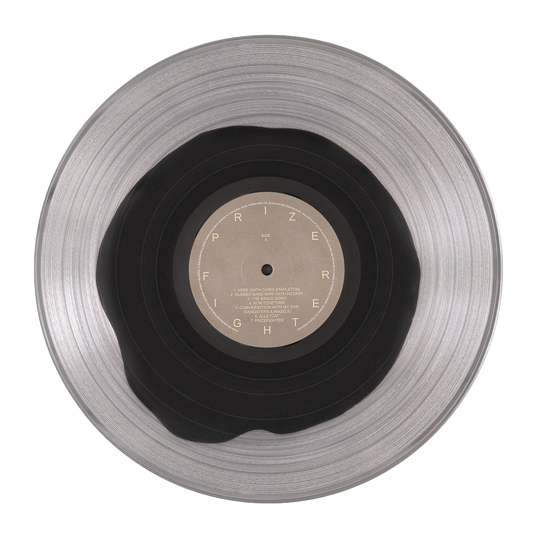Mumford & Sons Prizefighter 'Clover' Black On Clear Vinyl 434287
