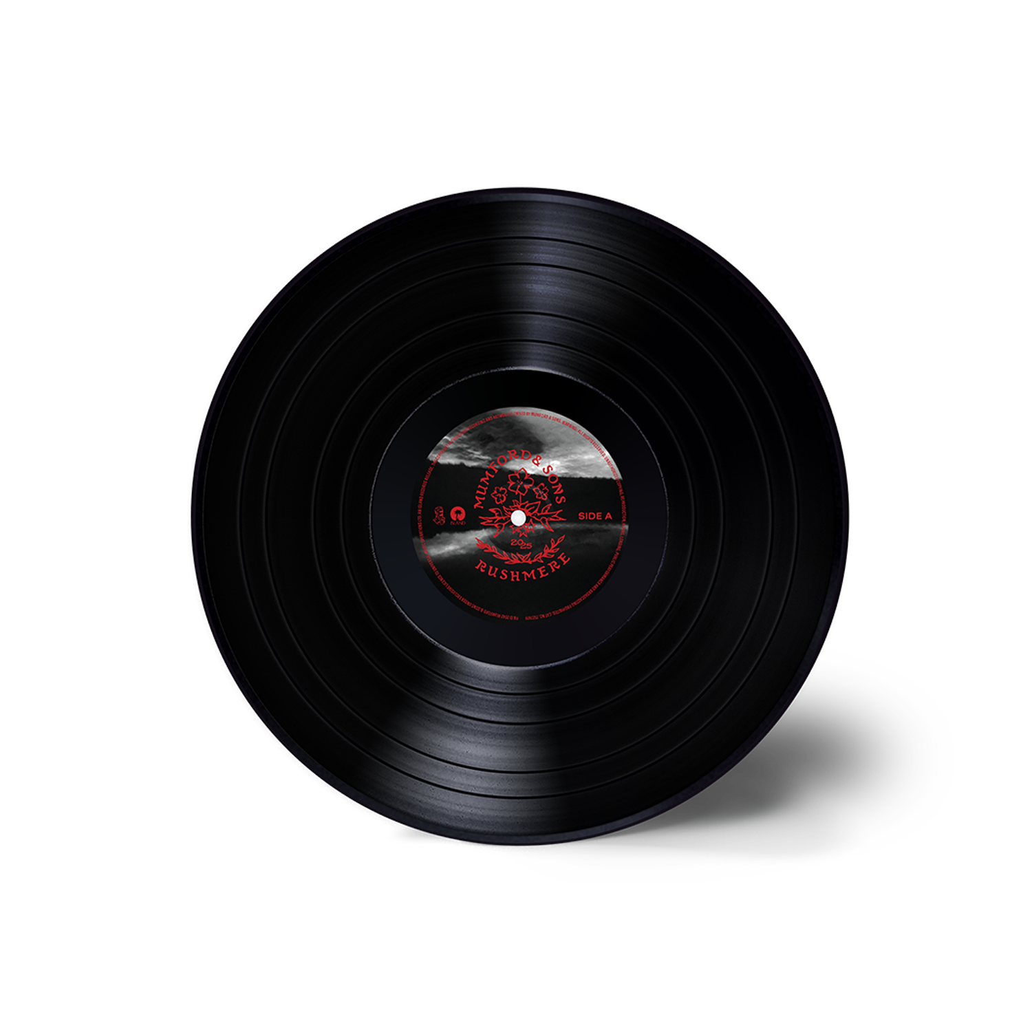 Mumford & Sons RUSHMERE  Recycled Black Vinyl LP + Signed Art Card 393633