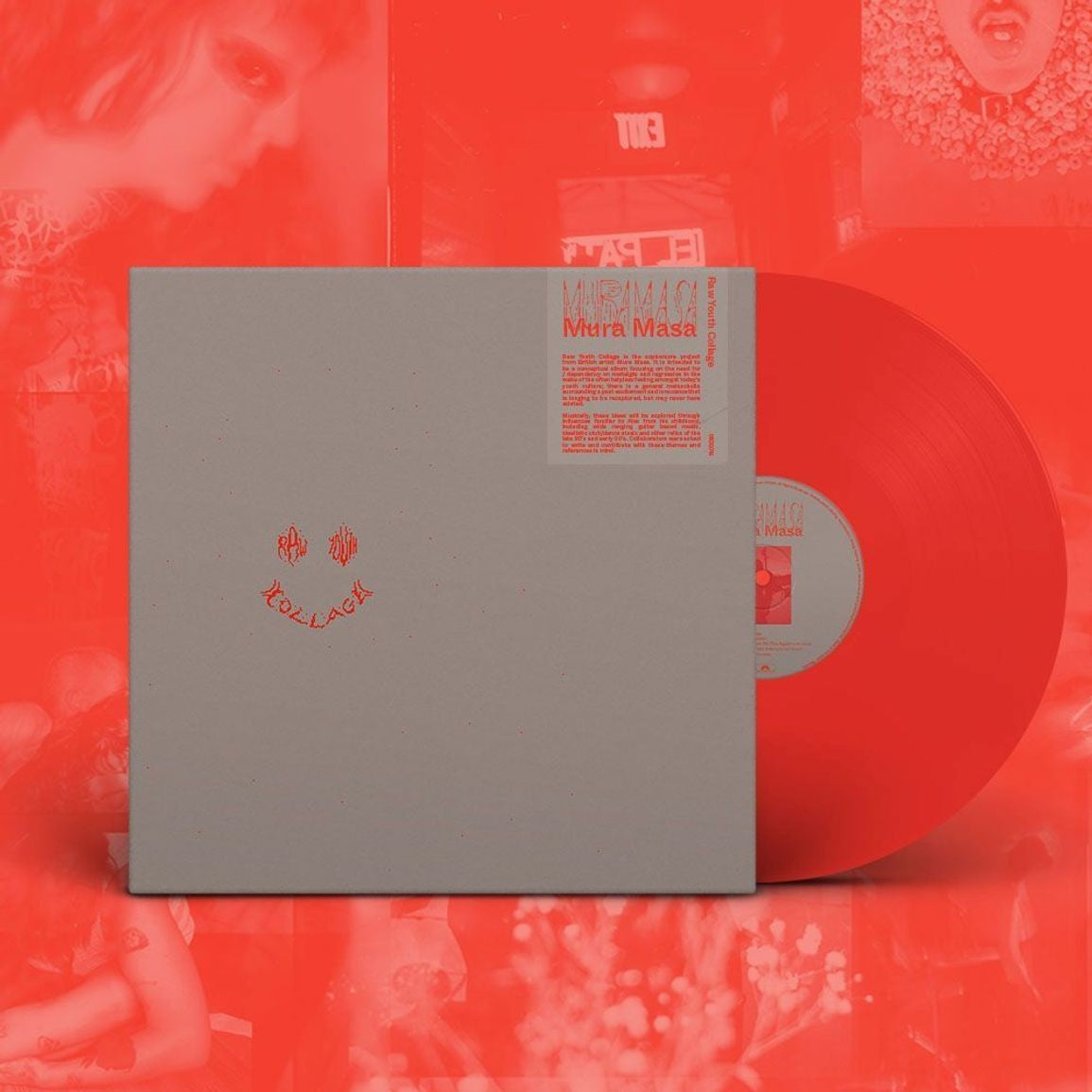 Mura Masa R.Y.C. (Raw Youth Collage) Red Vinyl LP 433655