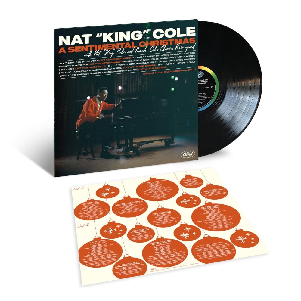 Nat King Cole A Sentimental Christmas With Nat King Cole And Friends: Cole Classics Reimagined LP 144909