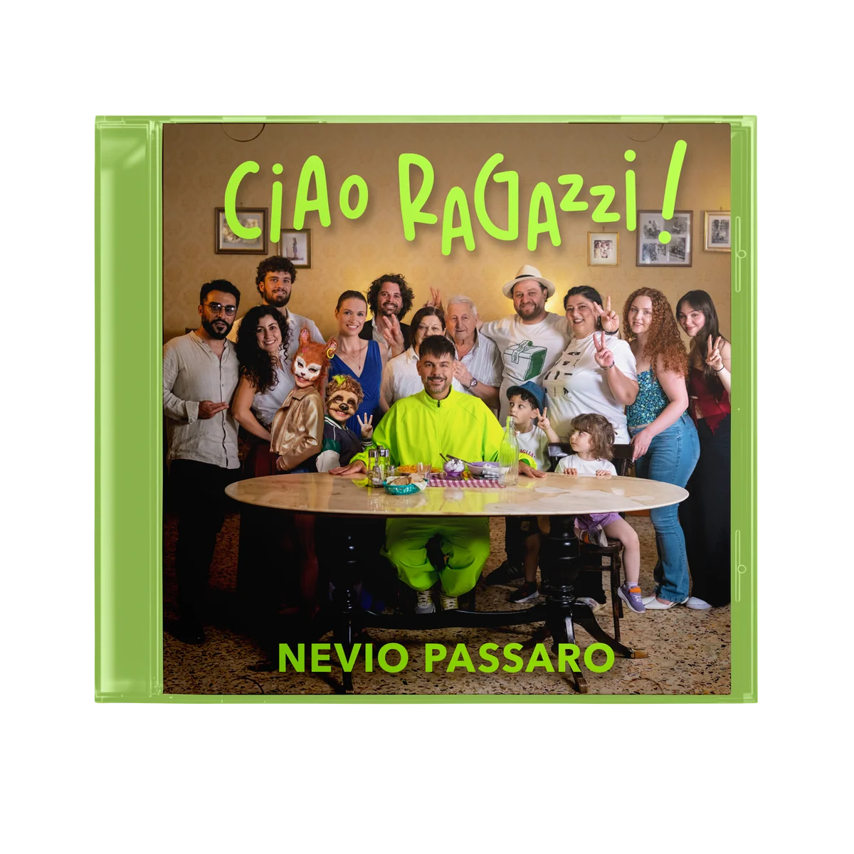 Nevio Passaro Ciao ragazzi! CD + Signed Artcard + Fruit Shaker + Cap 459943