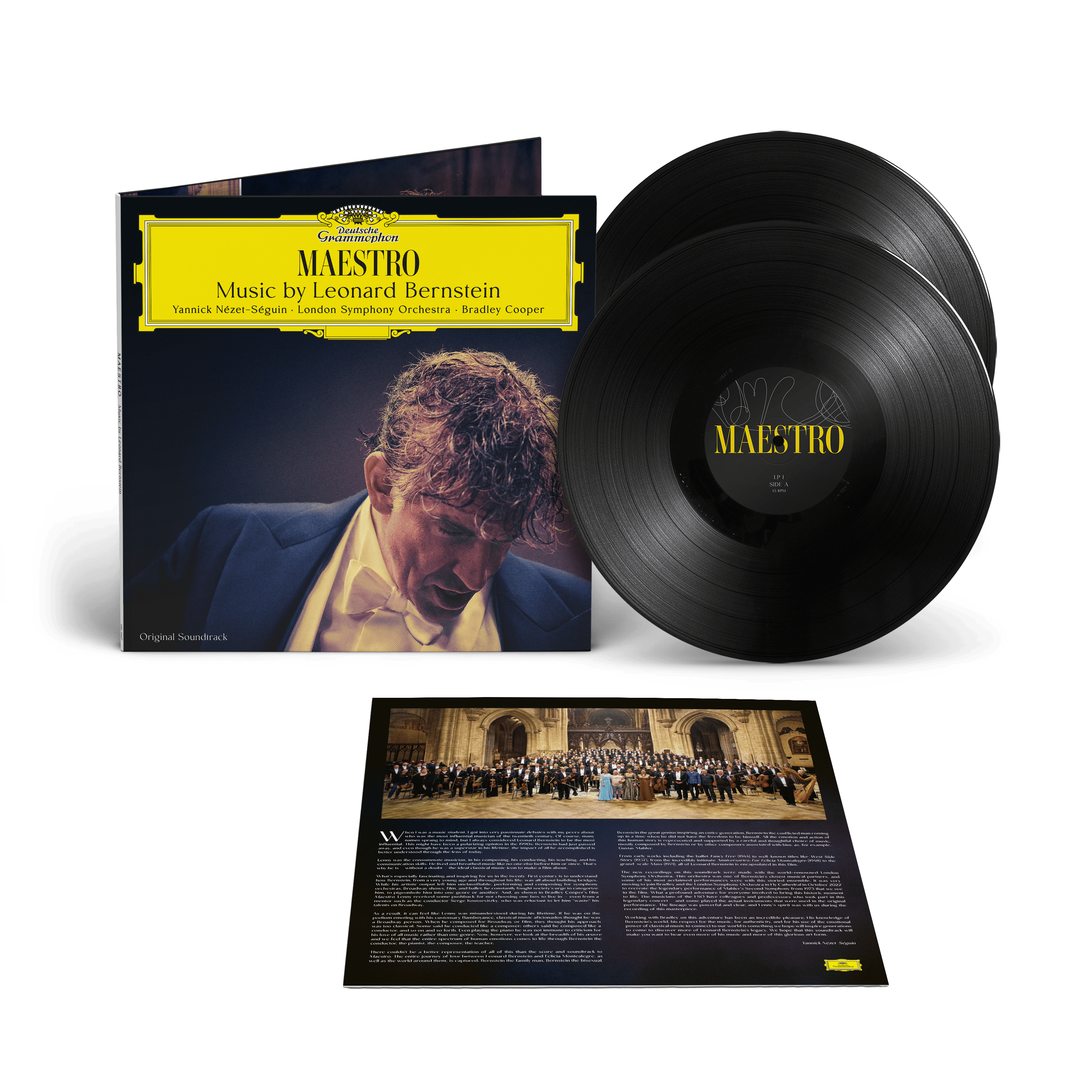 Yannick-Nézet-Séguin, Bradley Cooper, London Symphony Orchestra Maestro: Music by Leonard Bernstein (OST) 2 Vinyl 336437