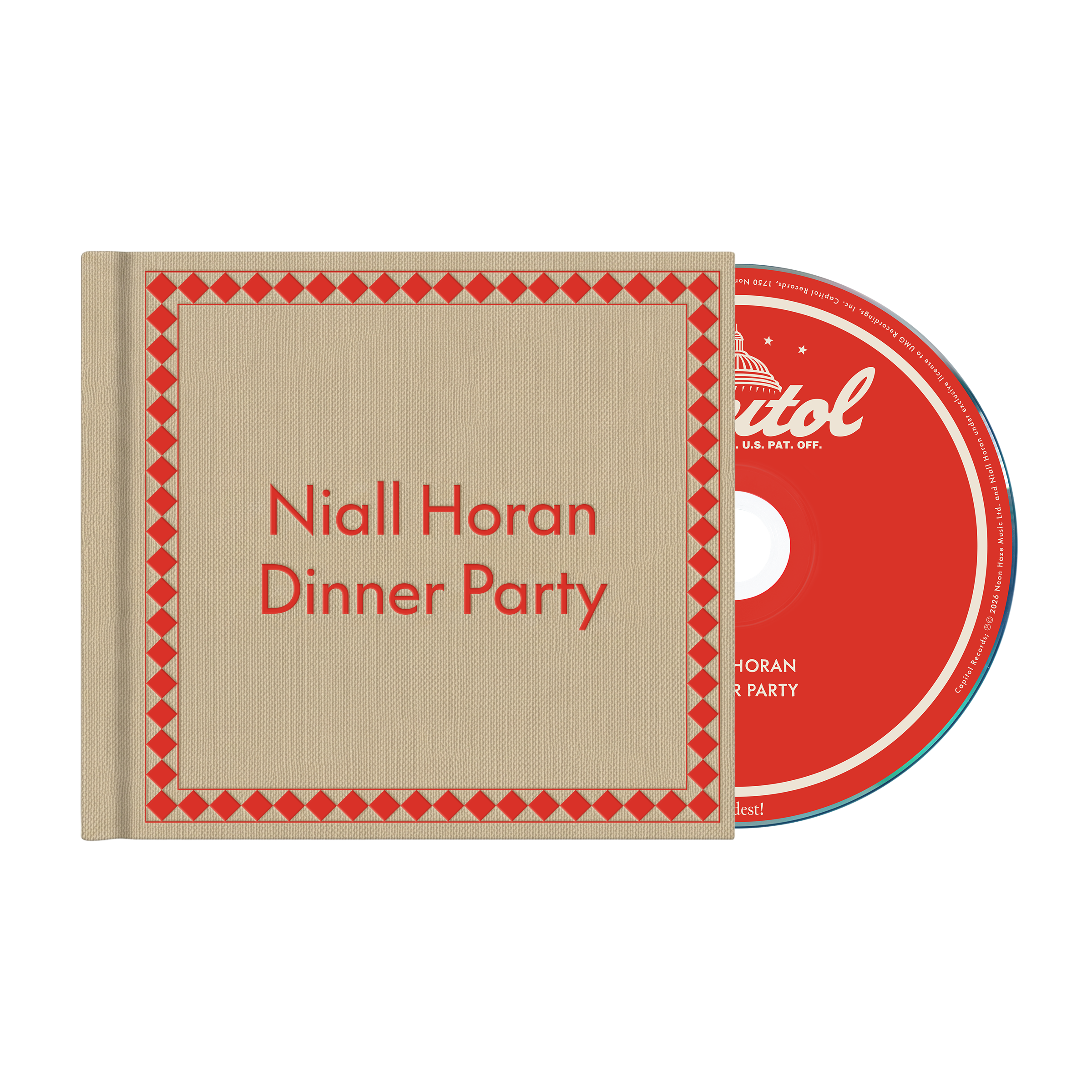 Niall Horan Dinner Party - Hardcover Book CD CD 446984