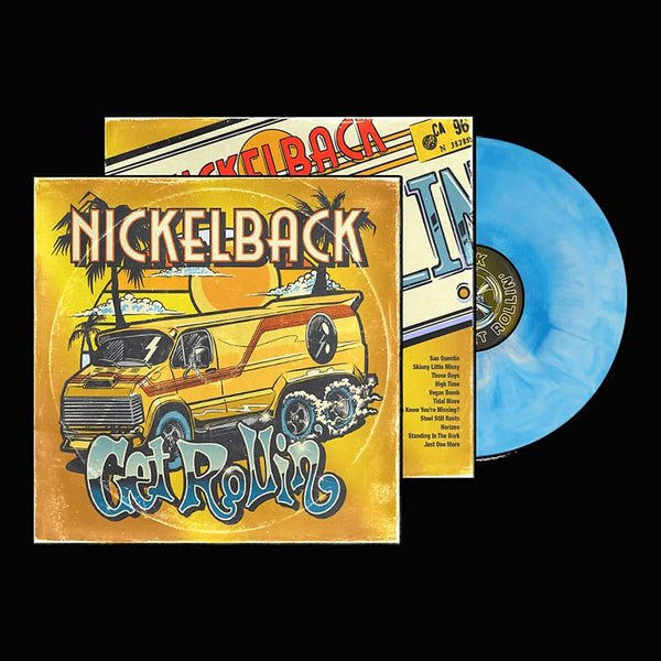 Nickelback - Get Rollin' (Blue/White Galaxy LP) (Vinyl LP)