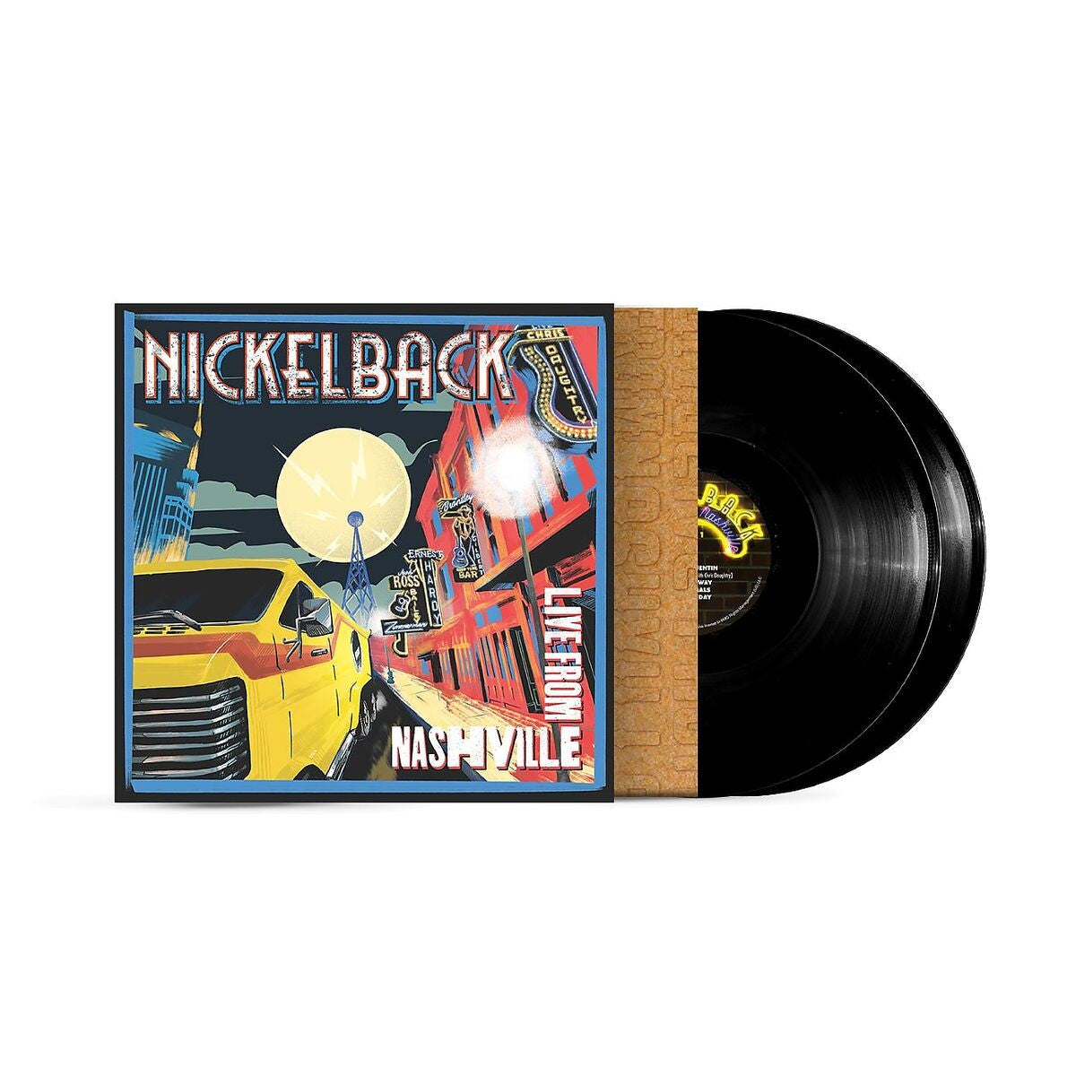 Nickelback Live From Nashville (2LP) Vinyl 445673