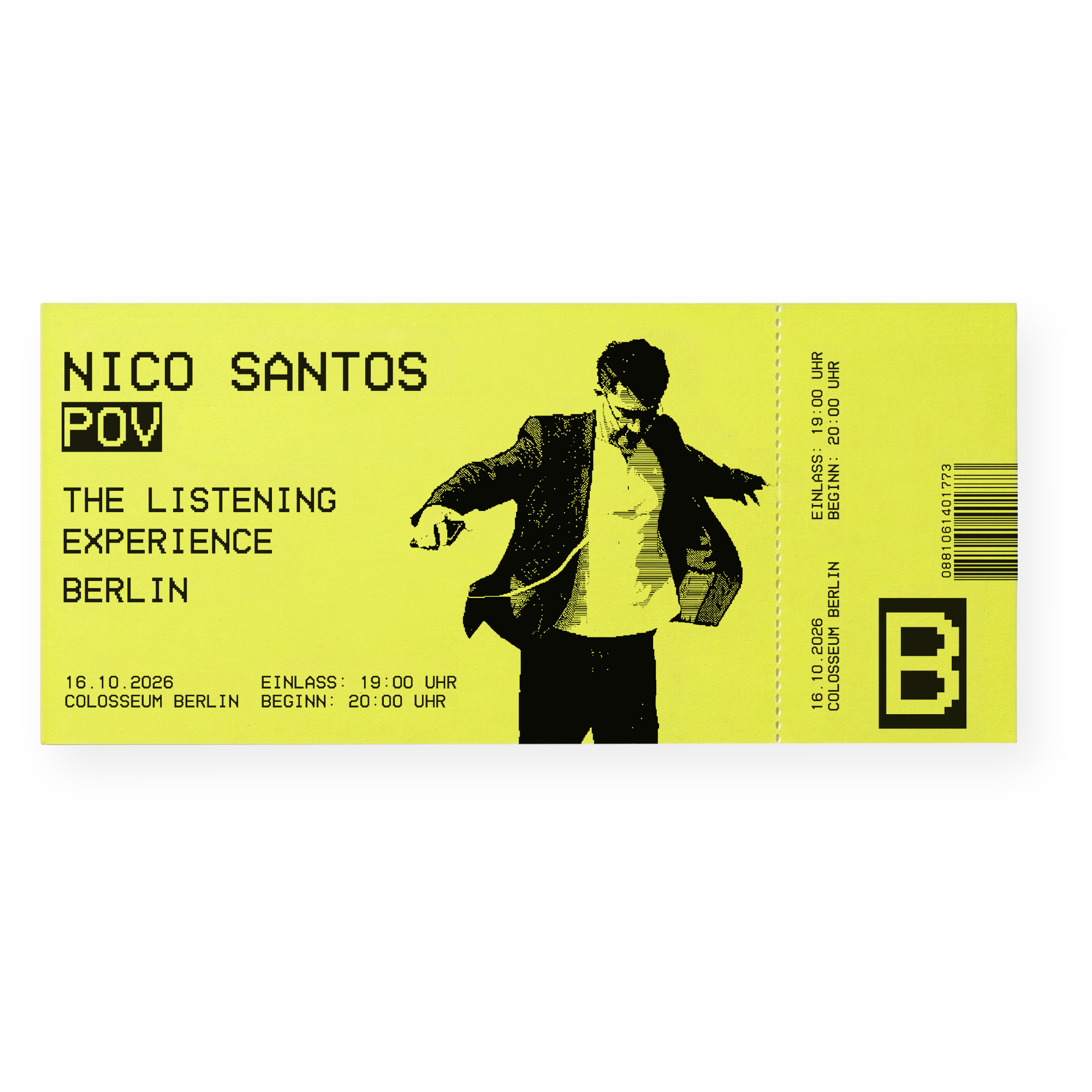 Nico Santos POV CD + Listening Experience Berlin 457541