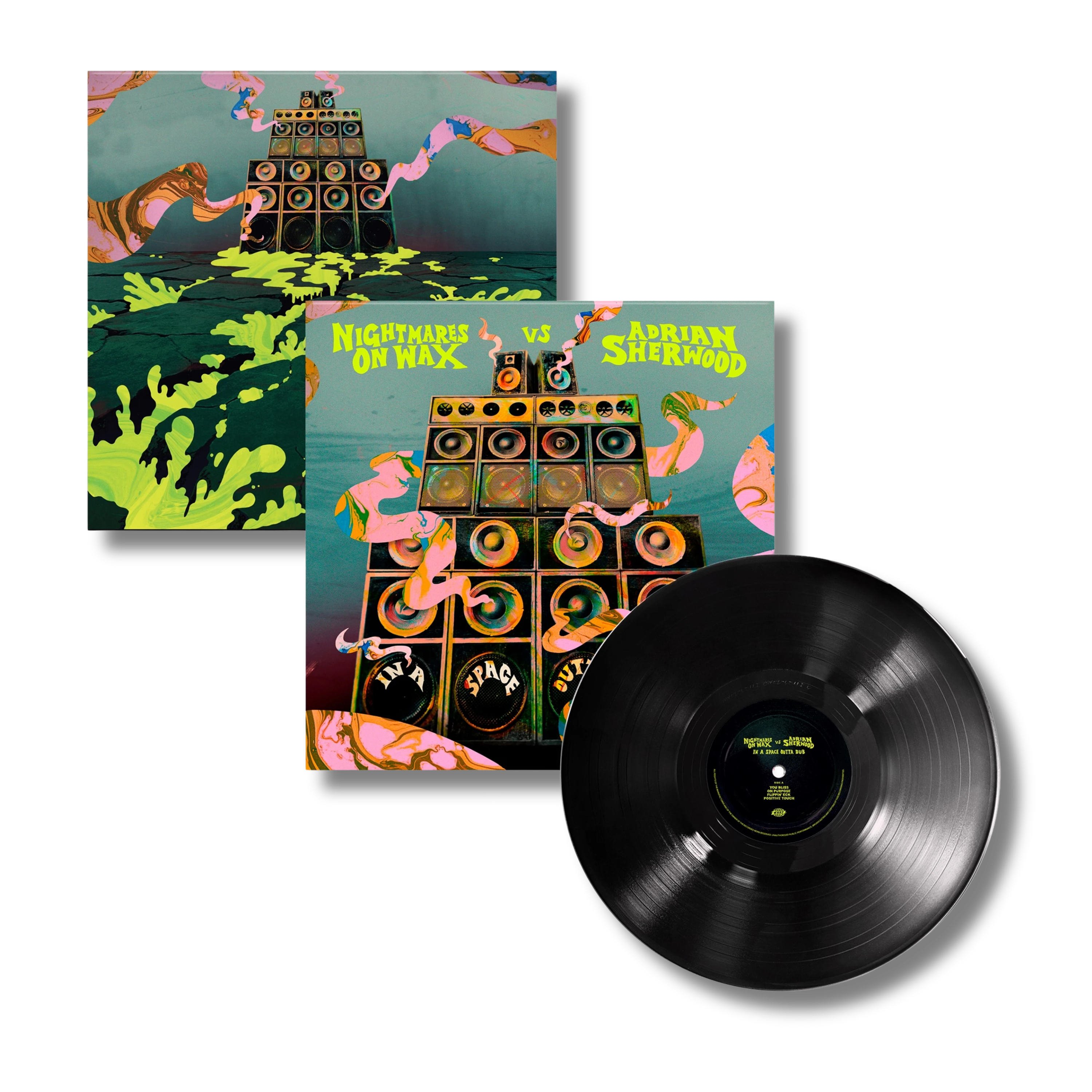 Nightmares On Wax & Adrian Sherwood In A Space Outta Dub Black Vinyl LP 452885