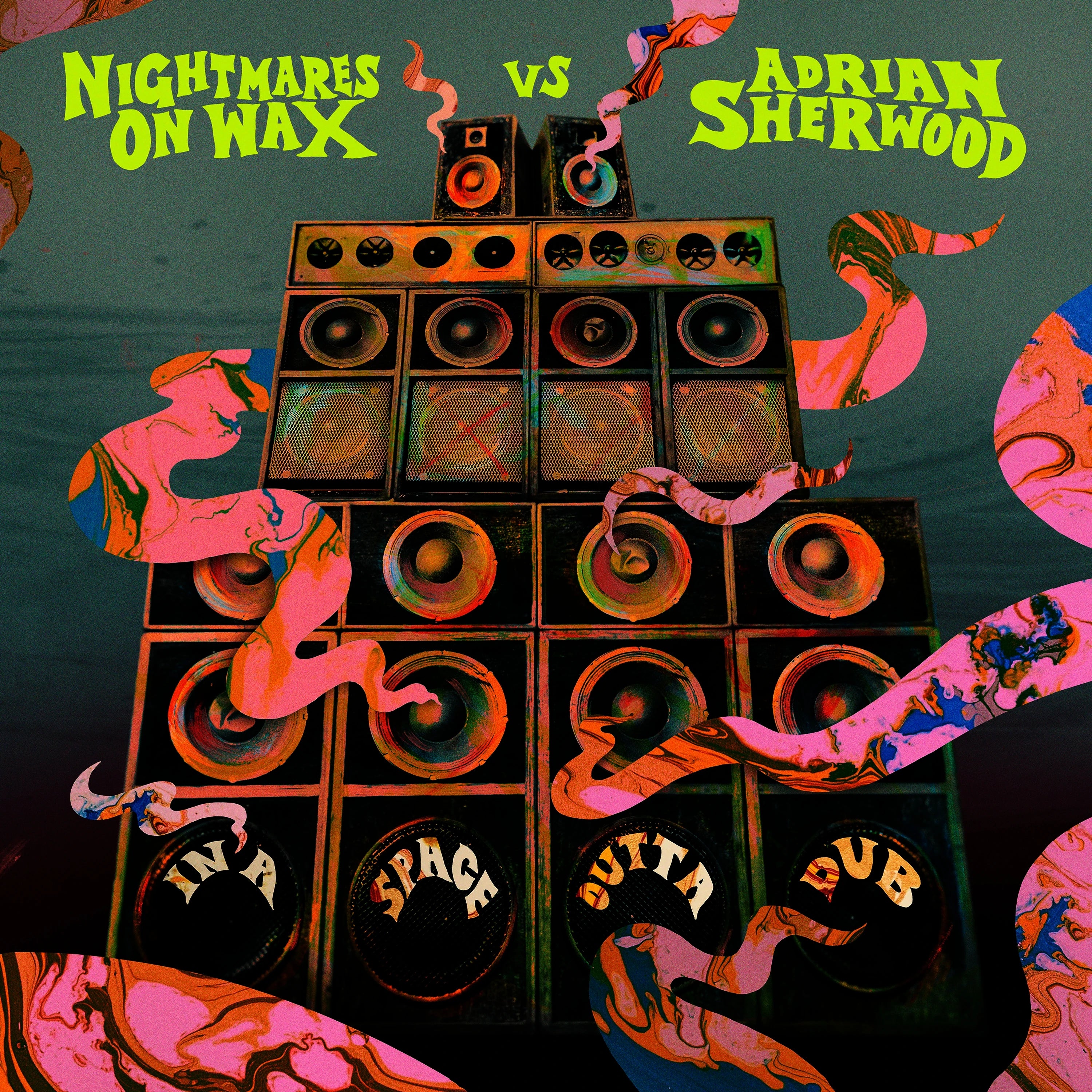 Nightmares On Wax & Adrian Sherwood In A Space Outta Dub Black Vinyl LP 452887